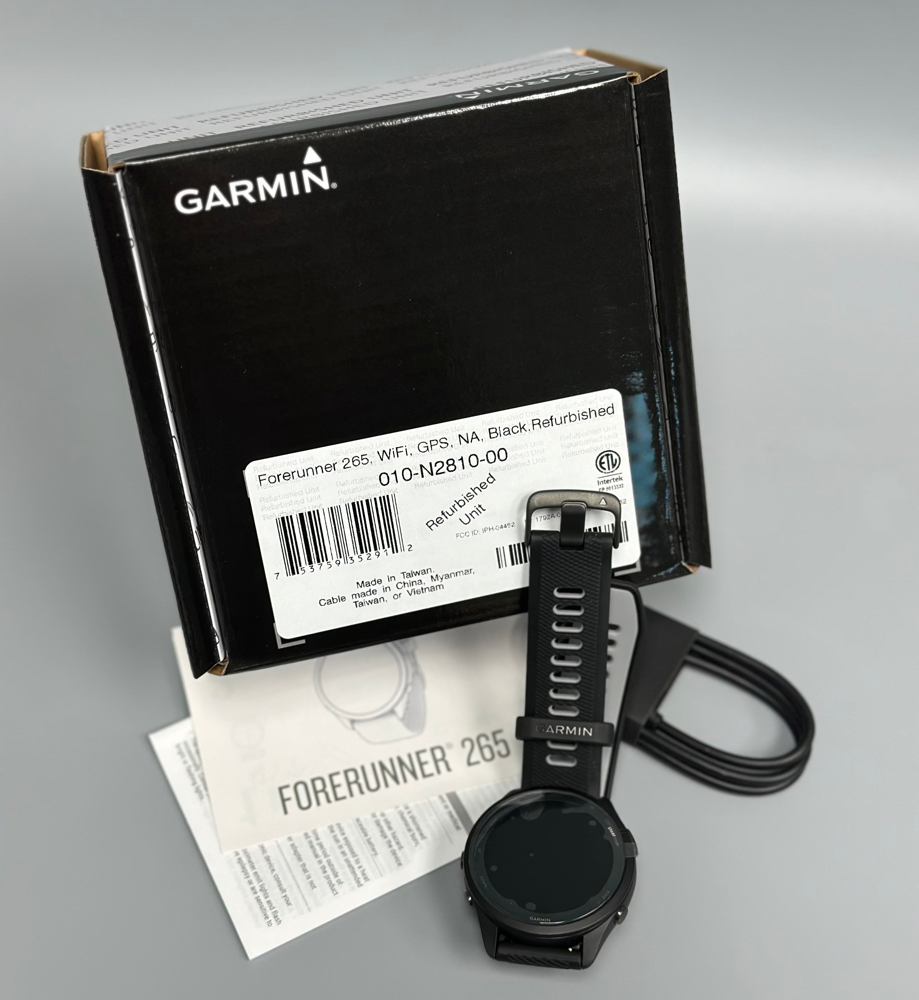 Garmin Forerunner 265 GPS Running Watch (Certified Refurbished) Pictures Cheap Online