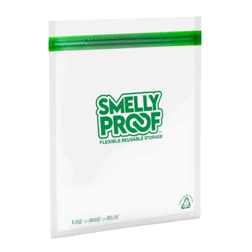 Clear Flat Reusable Bags by Smelly Proof Excellent