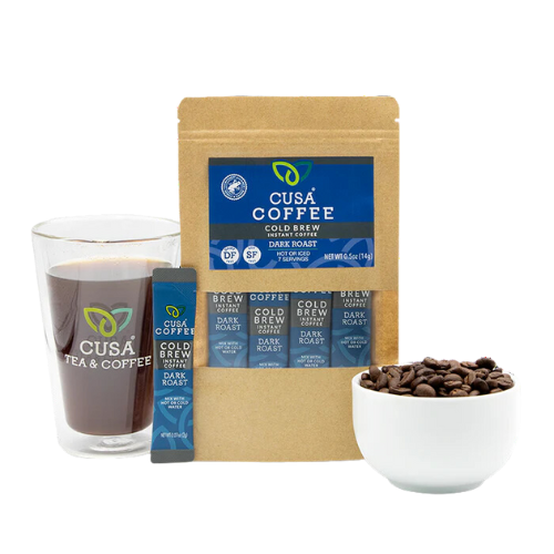 Dark Roast Instant Coffee by Cusa Tea & Coffee Free Shipping Outlet