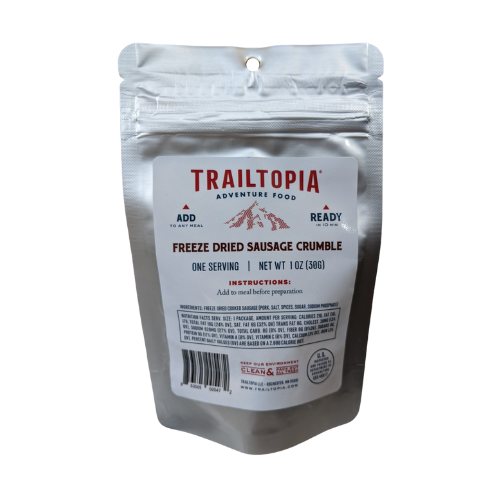 Freeze Dried Sausage Crumble Side Pack by Trailtopia Very Cheap Cheap Online