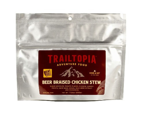 Bent Paddle Beer Braised Chicken Stew by Trailtopia Amazing Pice