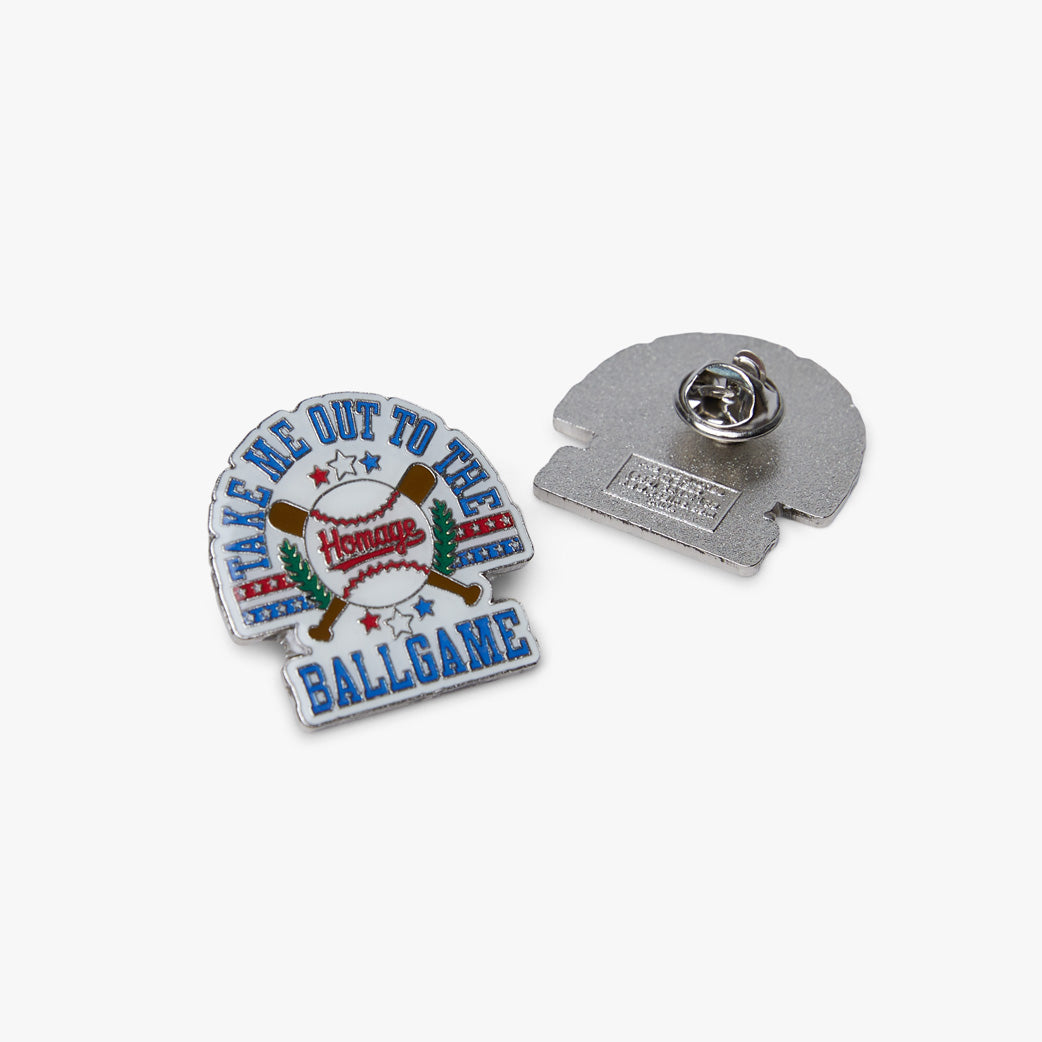 Take Me Out To The Ballgame Enamel Pin Outlet Good Selling