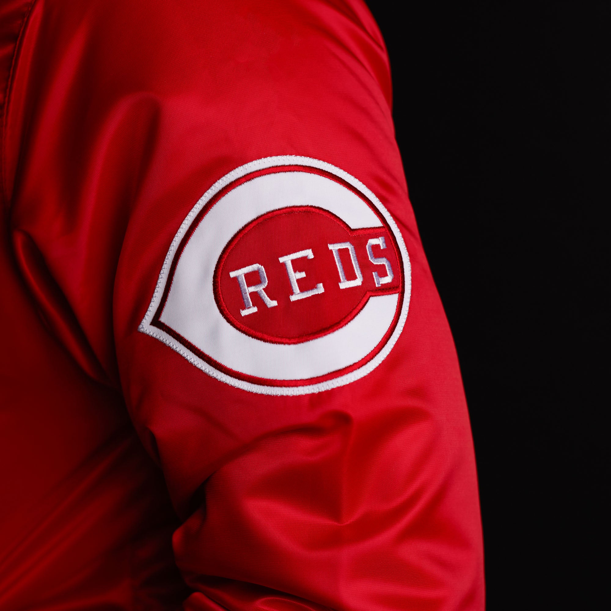 HOMAGE X Starter Reds Satin Jacket Popular