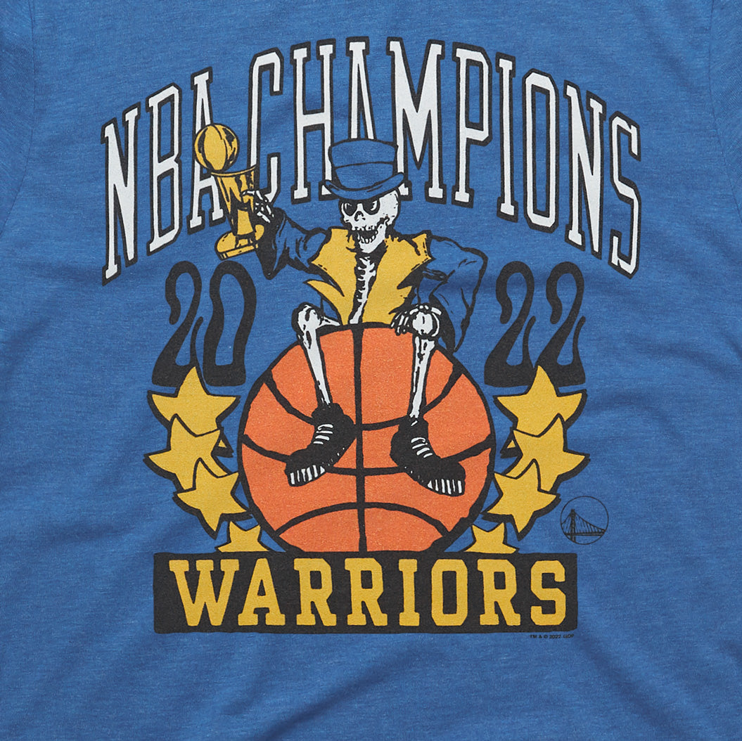 NBA x Grateful Dead 2022 Champs Warriors Sale Low Pice