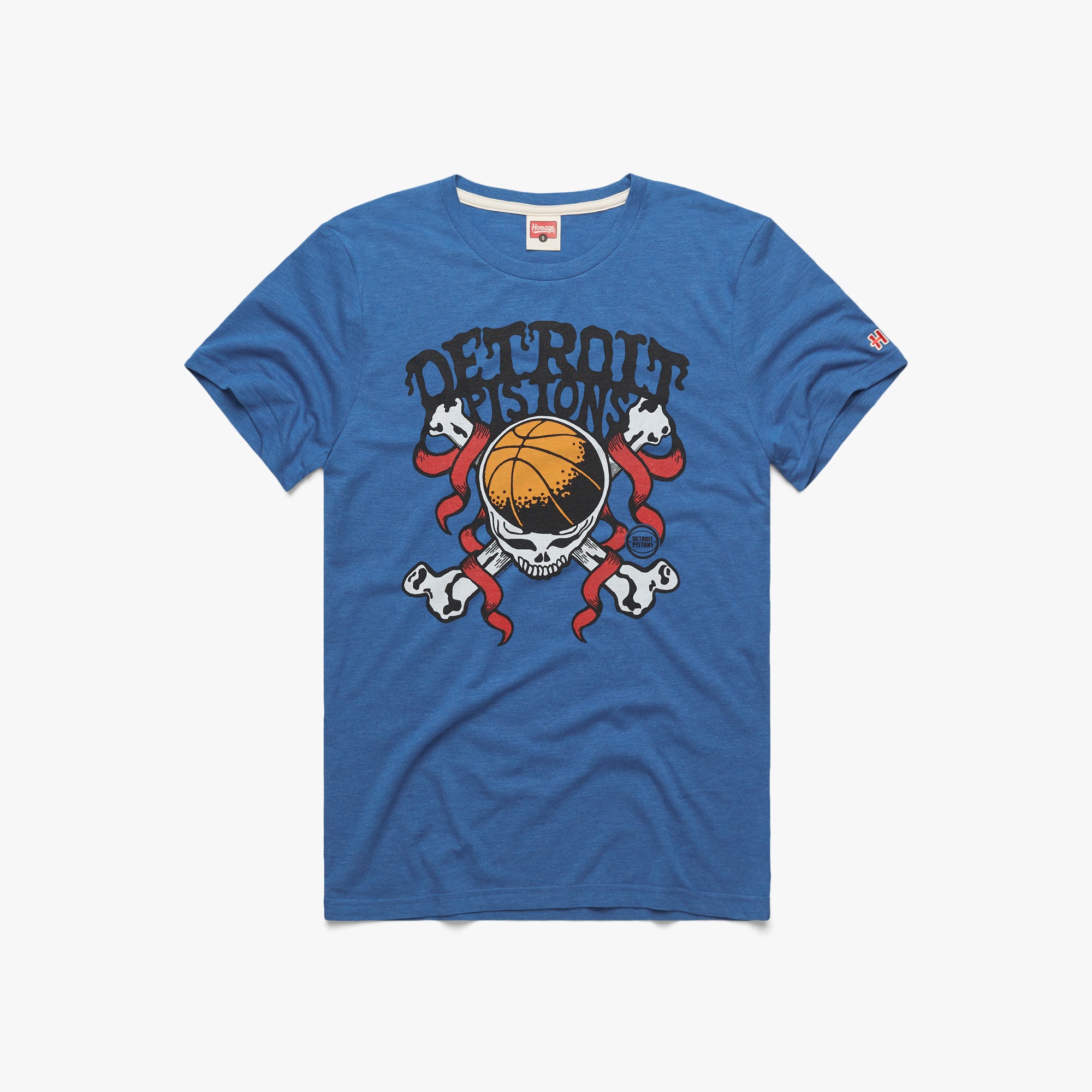 NBA x Grateful Dead x Pistons Skull For Sale Cheap Pice