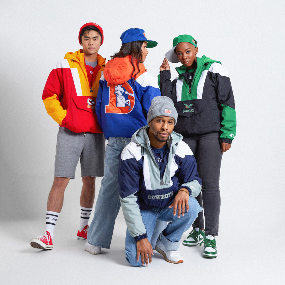 HOMAGE X Starter Cowboys Pullover Jacket Sale Get To Buy