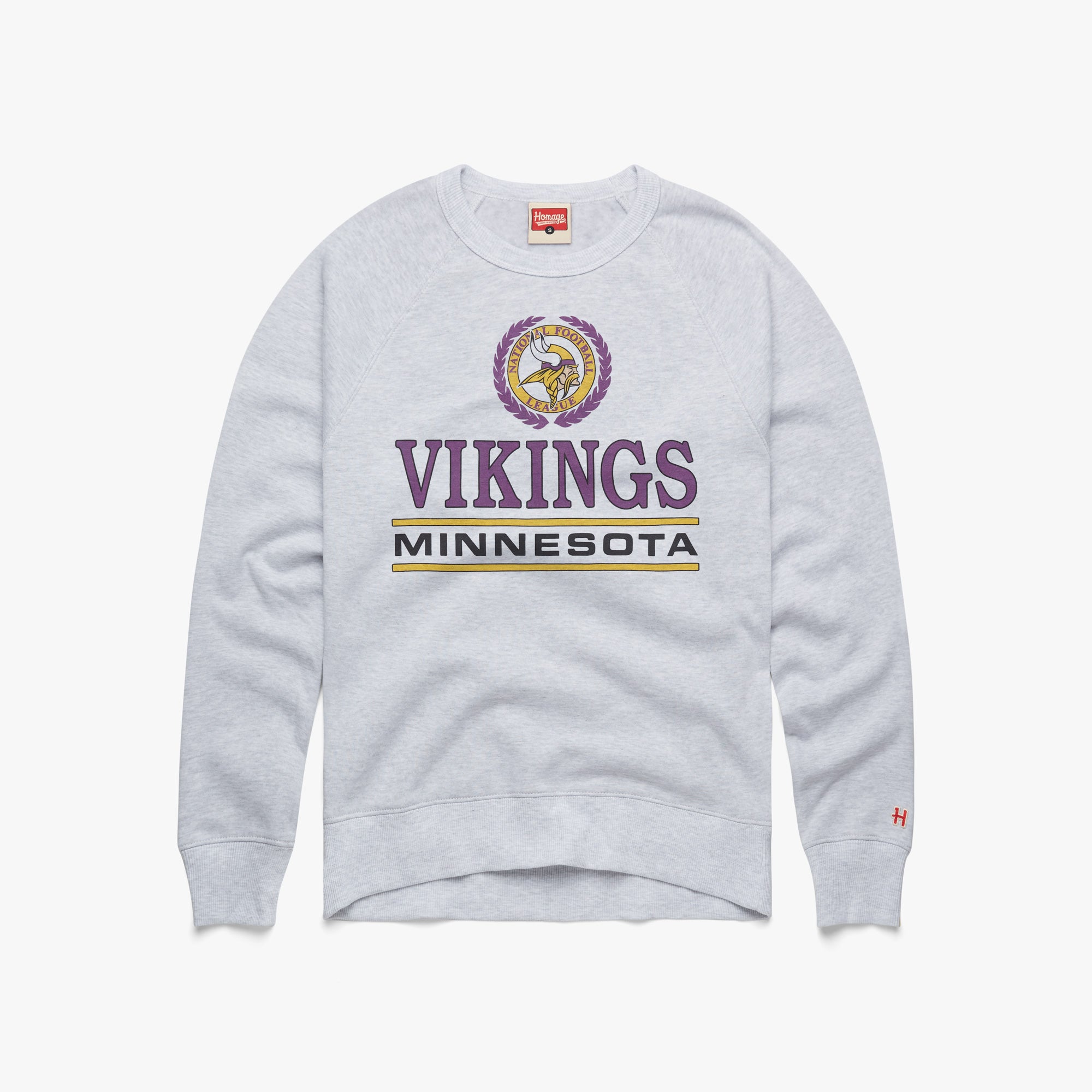 Minnesota Vikings Crest Crewneck Cheap Pice Original