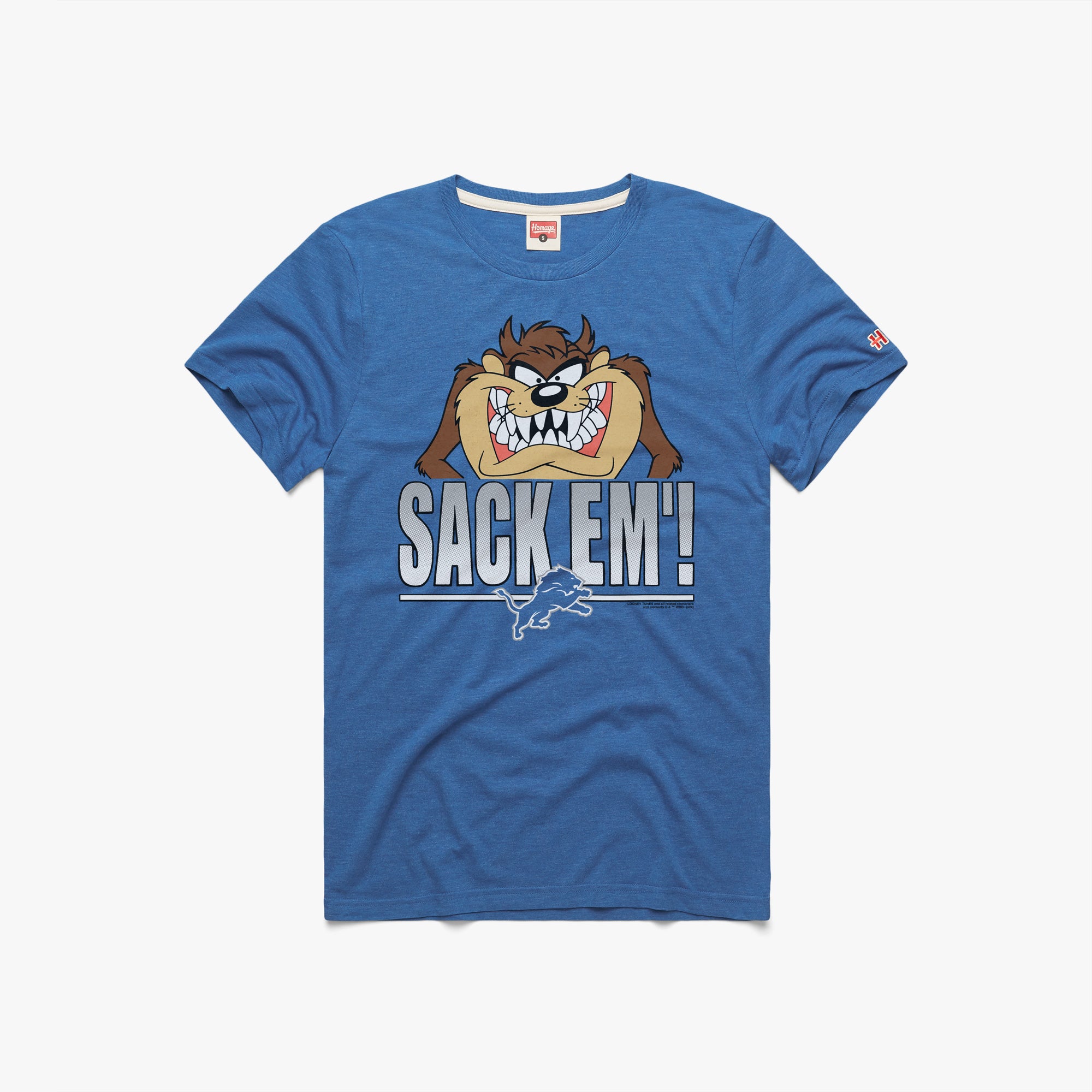 Looney Tunes Taz Sack Em' x Detroit Lions Fast Delivery For Sale