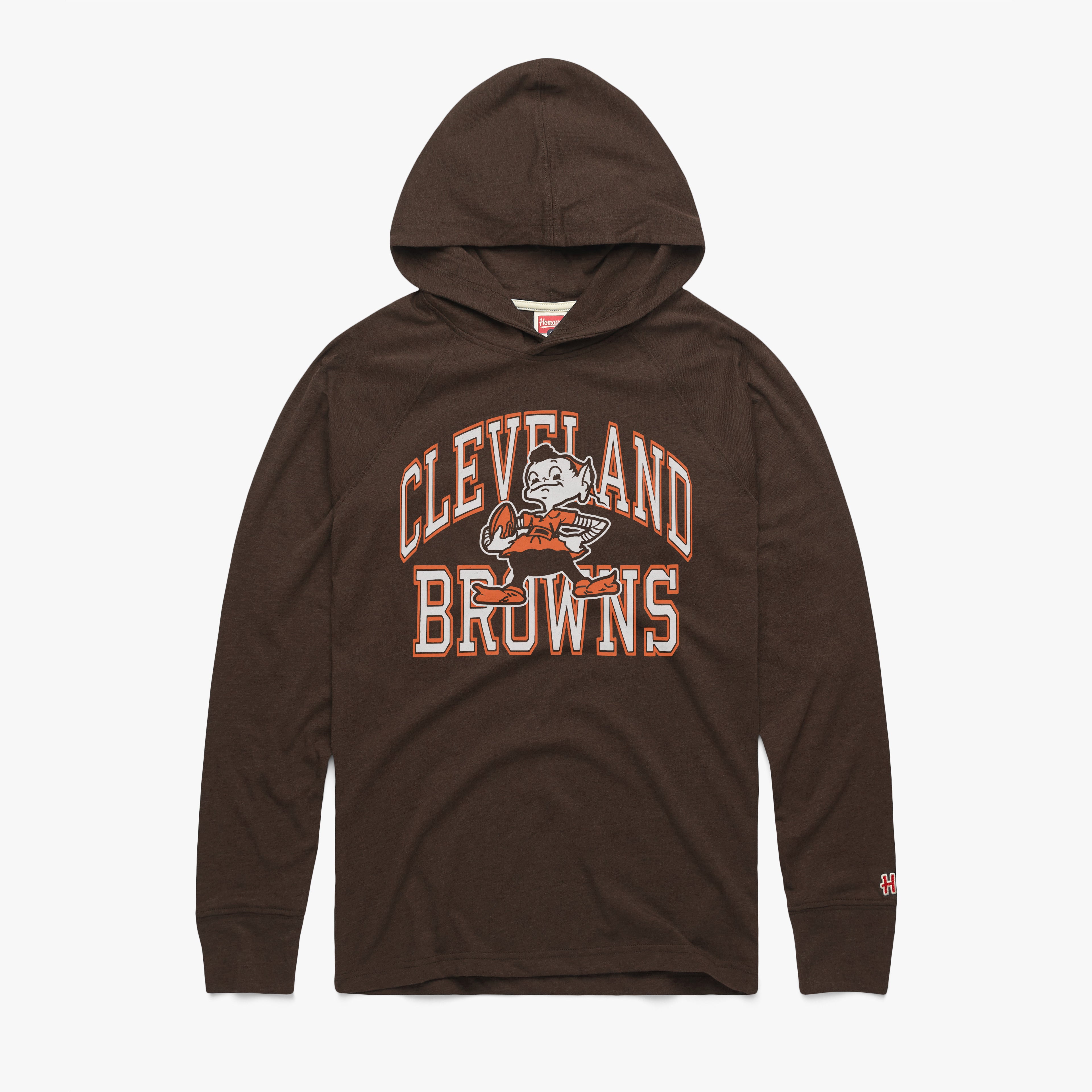 Cleveland Browns Arch Lightweight Hoodie Clearance New Arrival