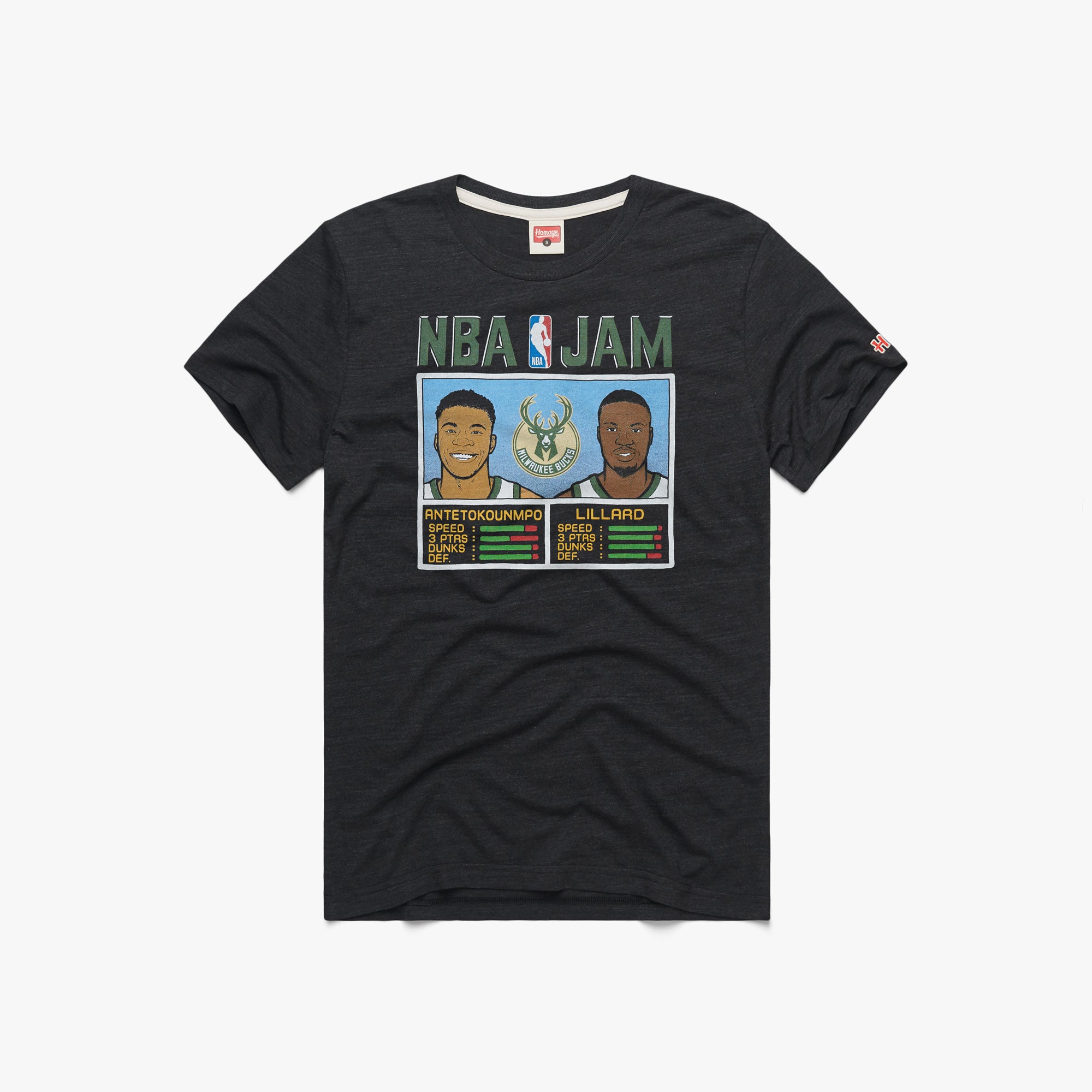 NBA Jam Bucks Antetokounmpo and Lillard Outlet Manchester Great Sale