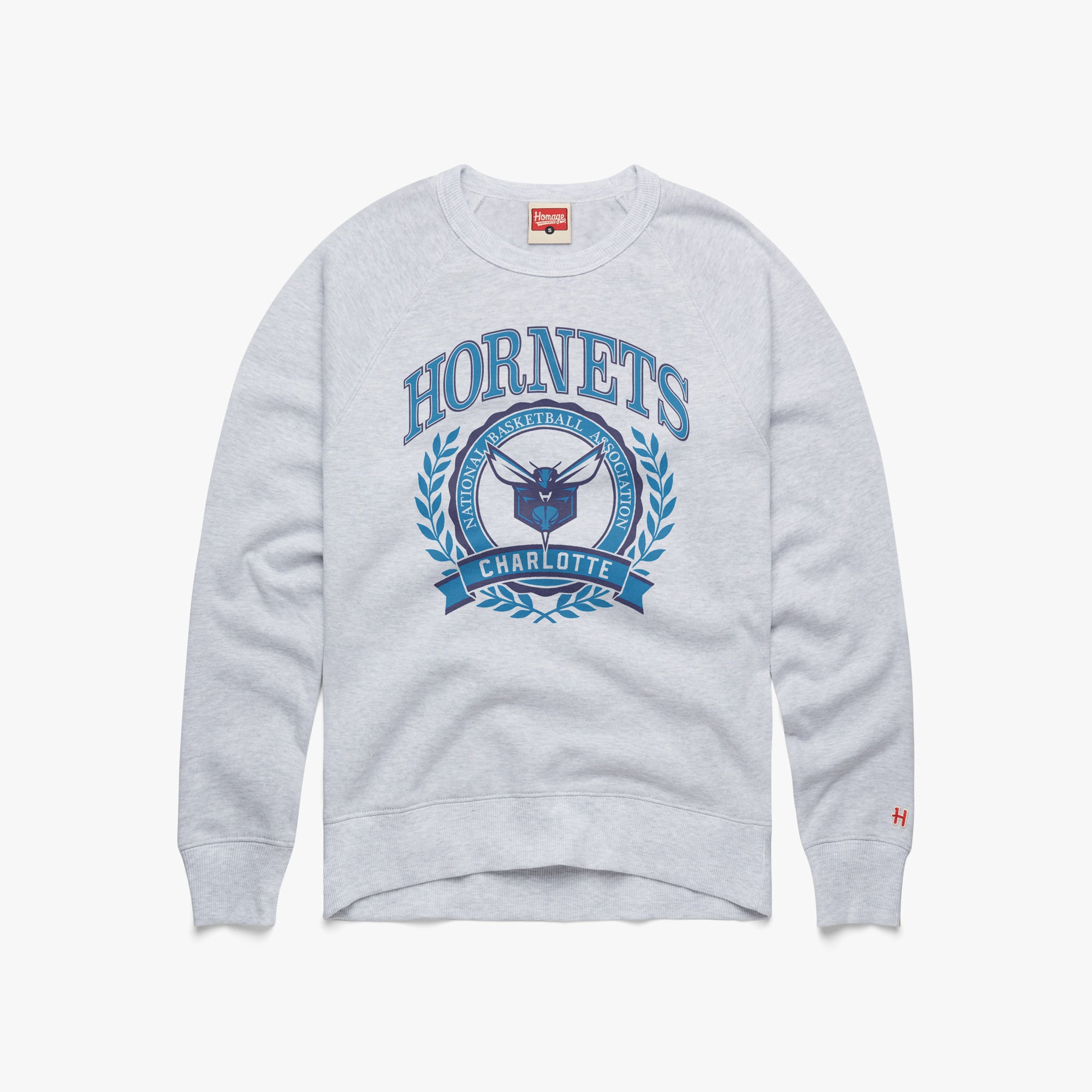 Charlotte Hornets Crest Crewneck Buy Cheap For Cheap