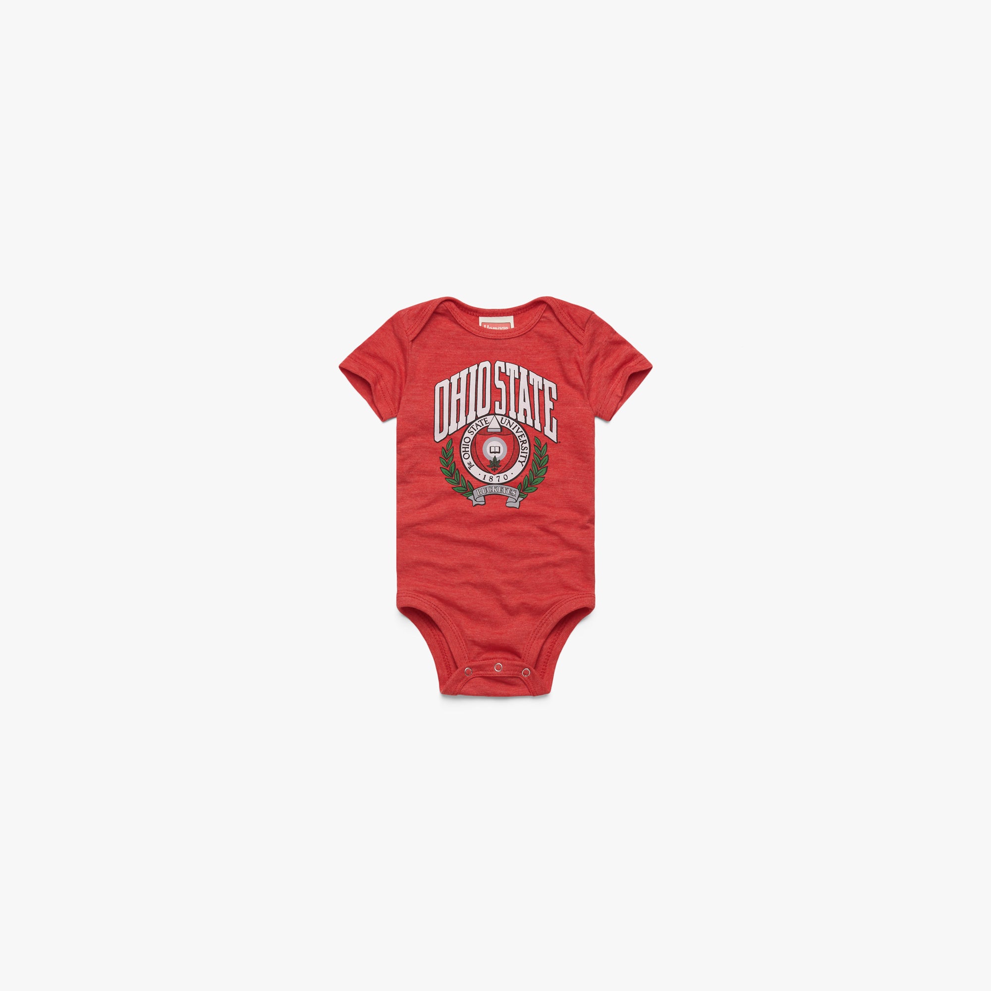 Ohio State Seal Bold Baby One Piece 2025 Unisex