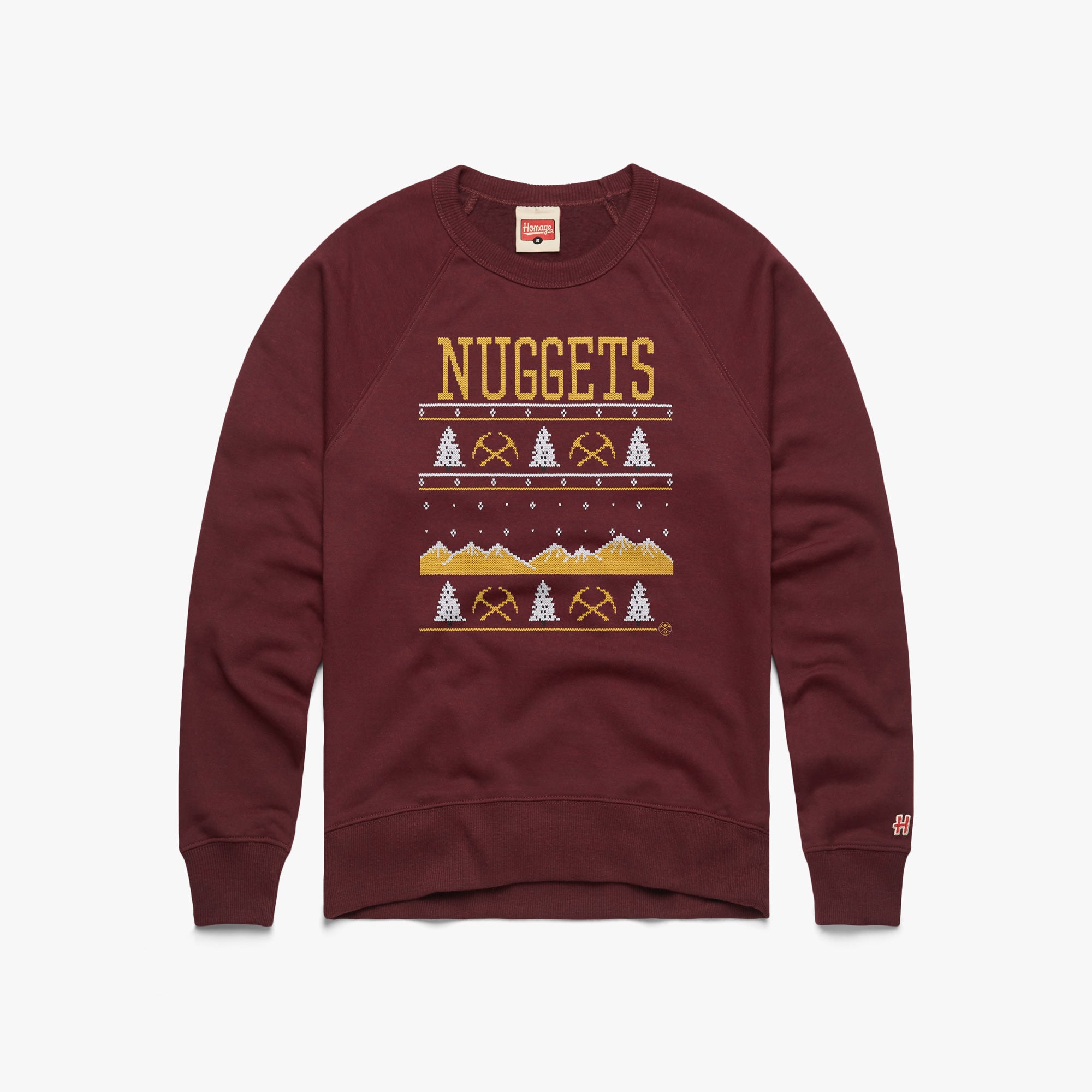 Denver Nuggets Holiday Crewneck With Paypal