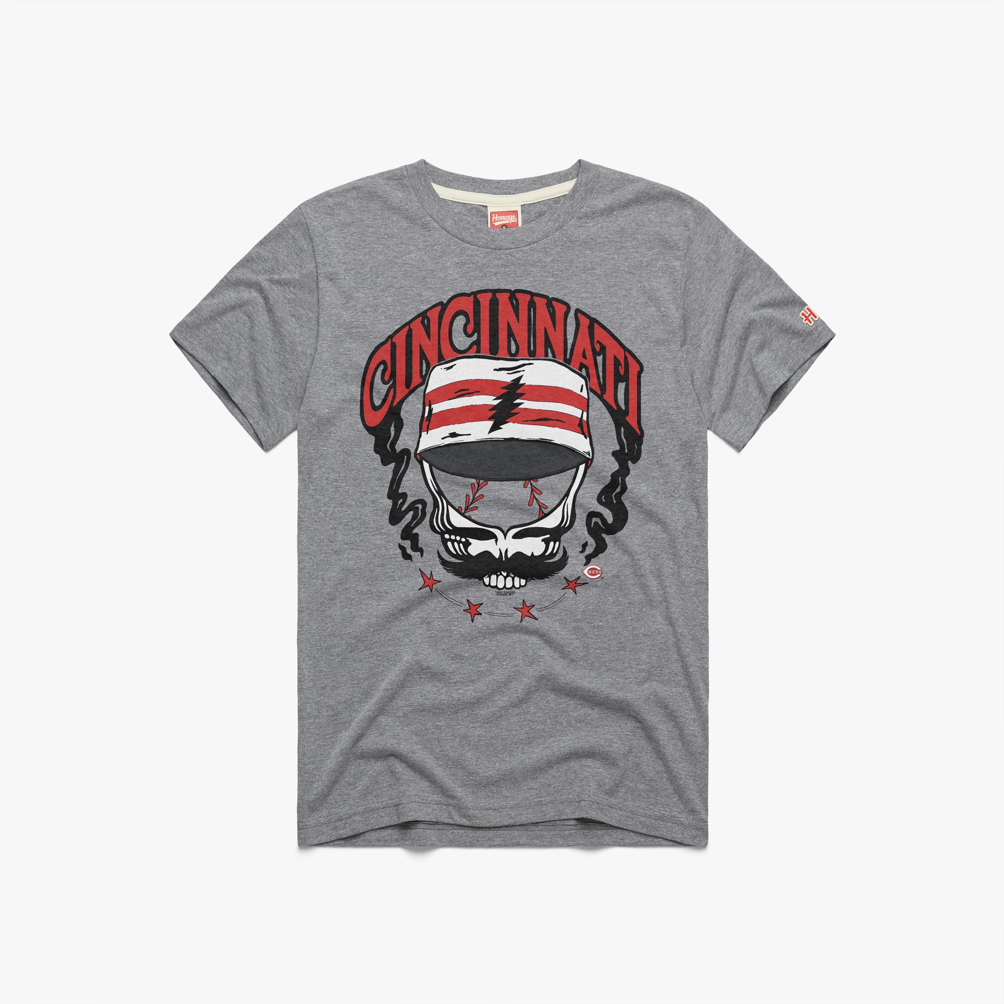 MLB x Grateful Dead x Reds Skull Best Sale Cheap Online