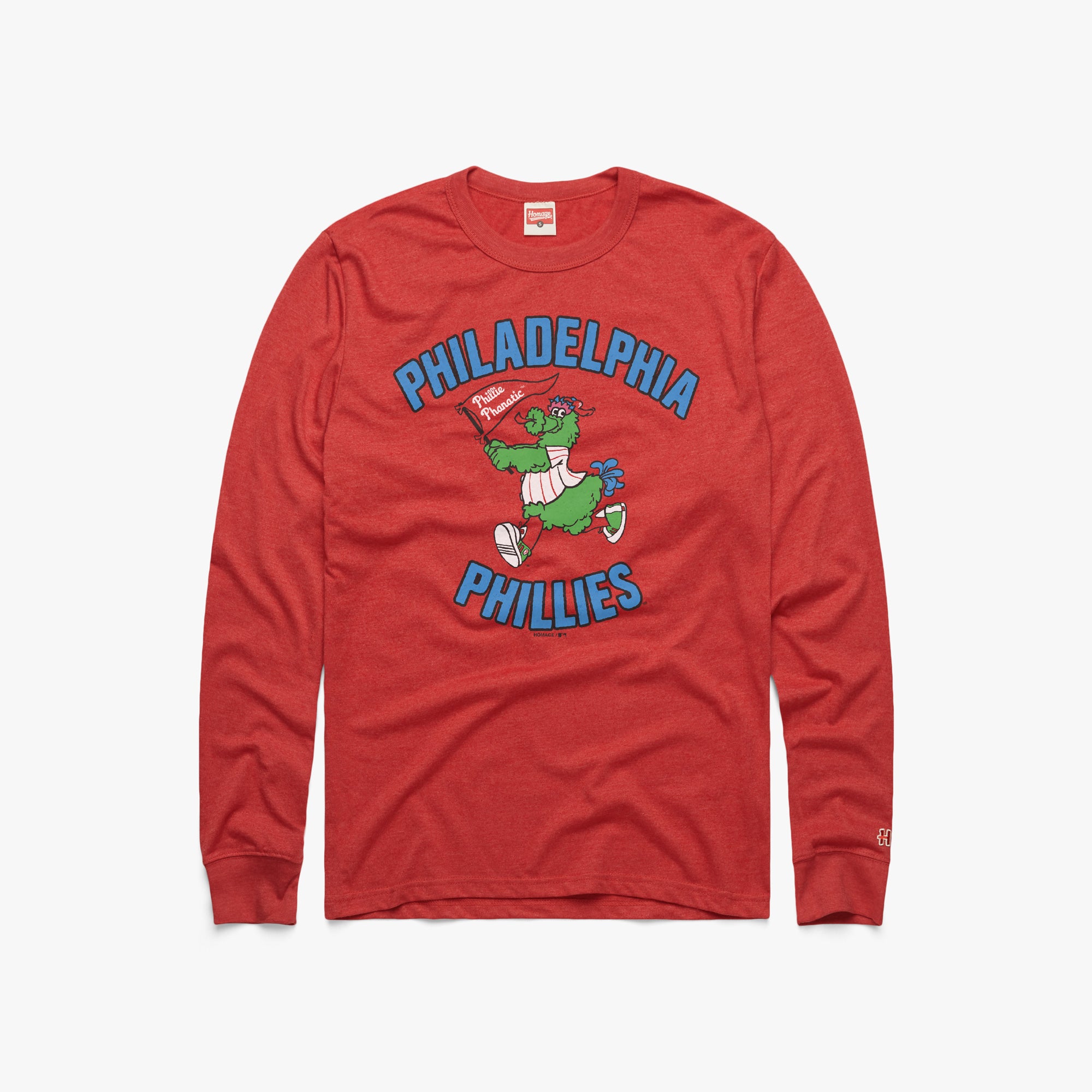 Philadelphia Phillies Phanatic Long Sleeve Tee Sale Fast Delivery