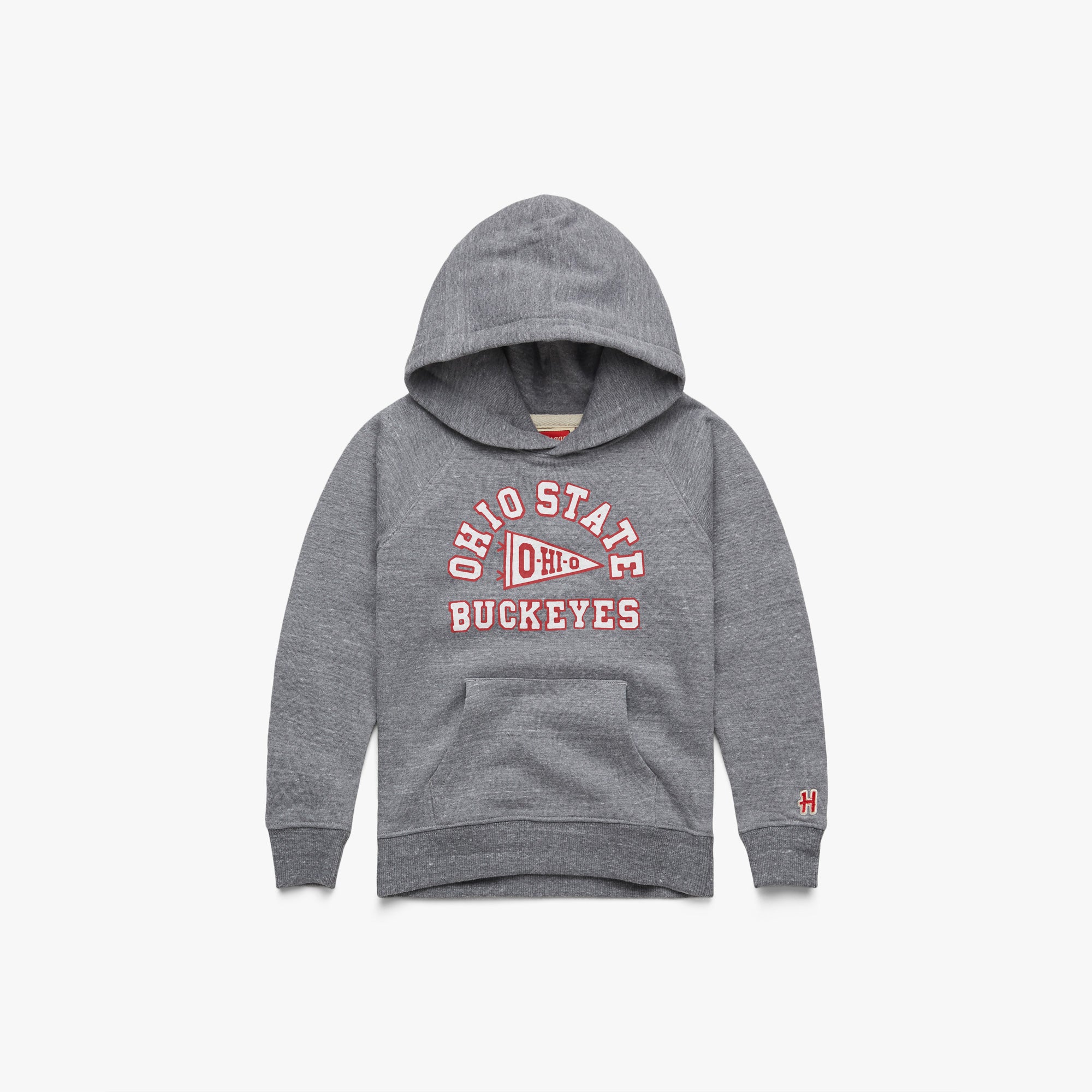 Youth Ohio State Buckeyes Pennant Hoodie Latest Collections Online