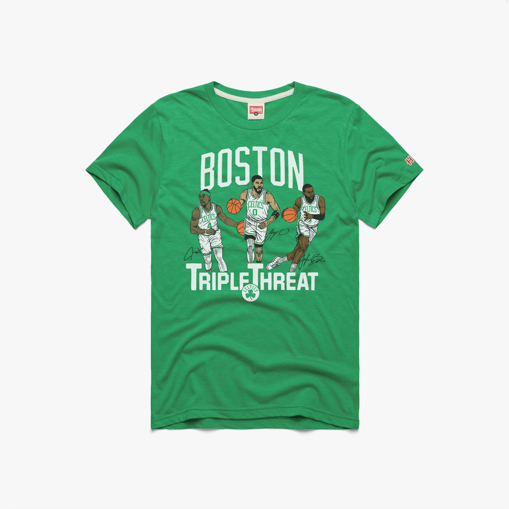 Celtics Triple Threat Holiday Tatum Brown Excellent