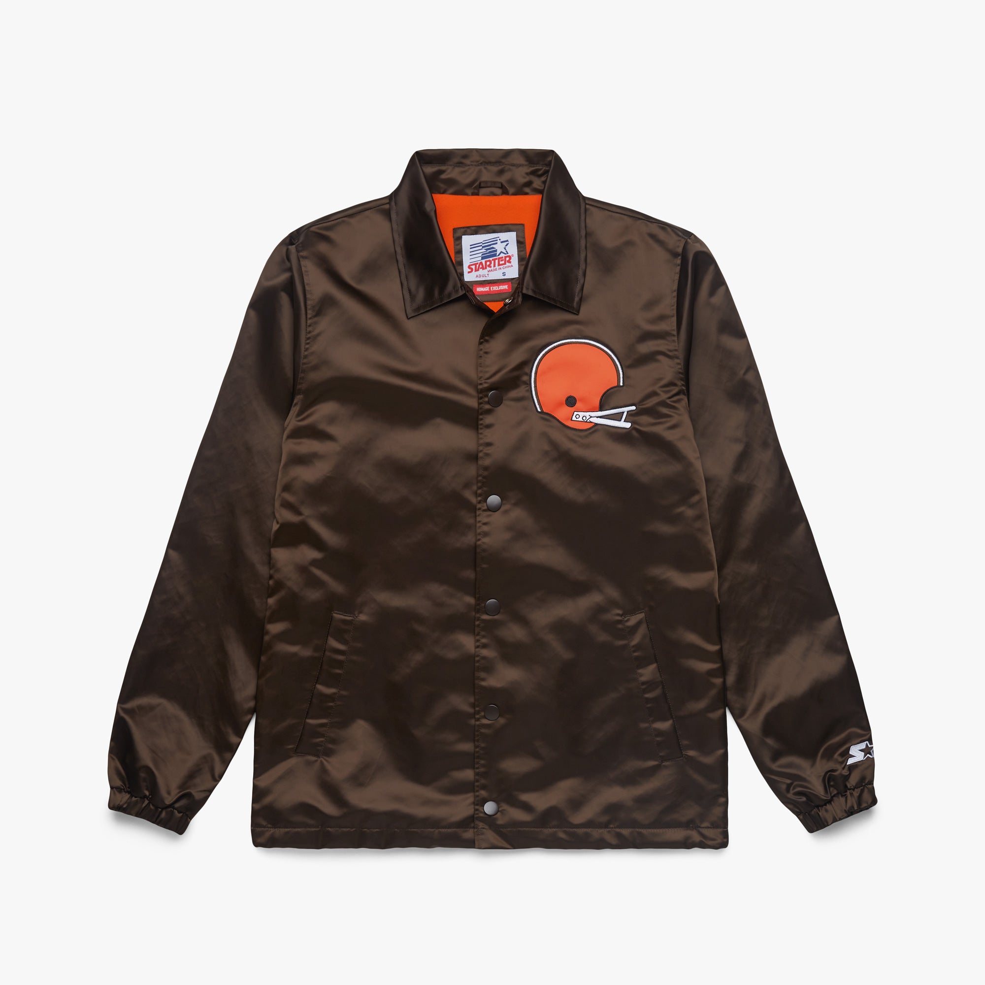 HOMAGE X Starter Browns Coach's Jacket Visit