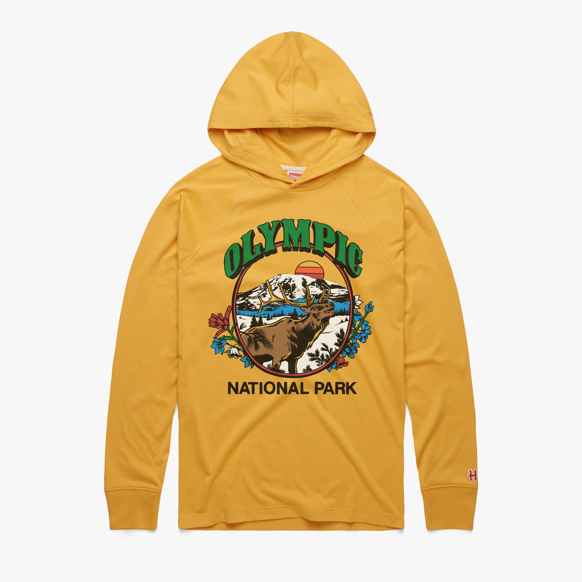 Olympic National Park Lightweight Hoodie Cheap Sale View