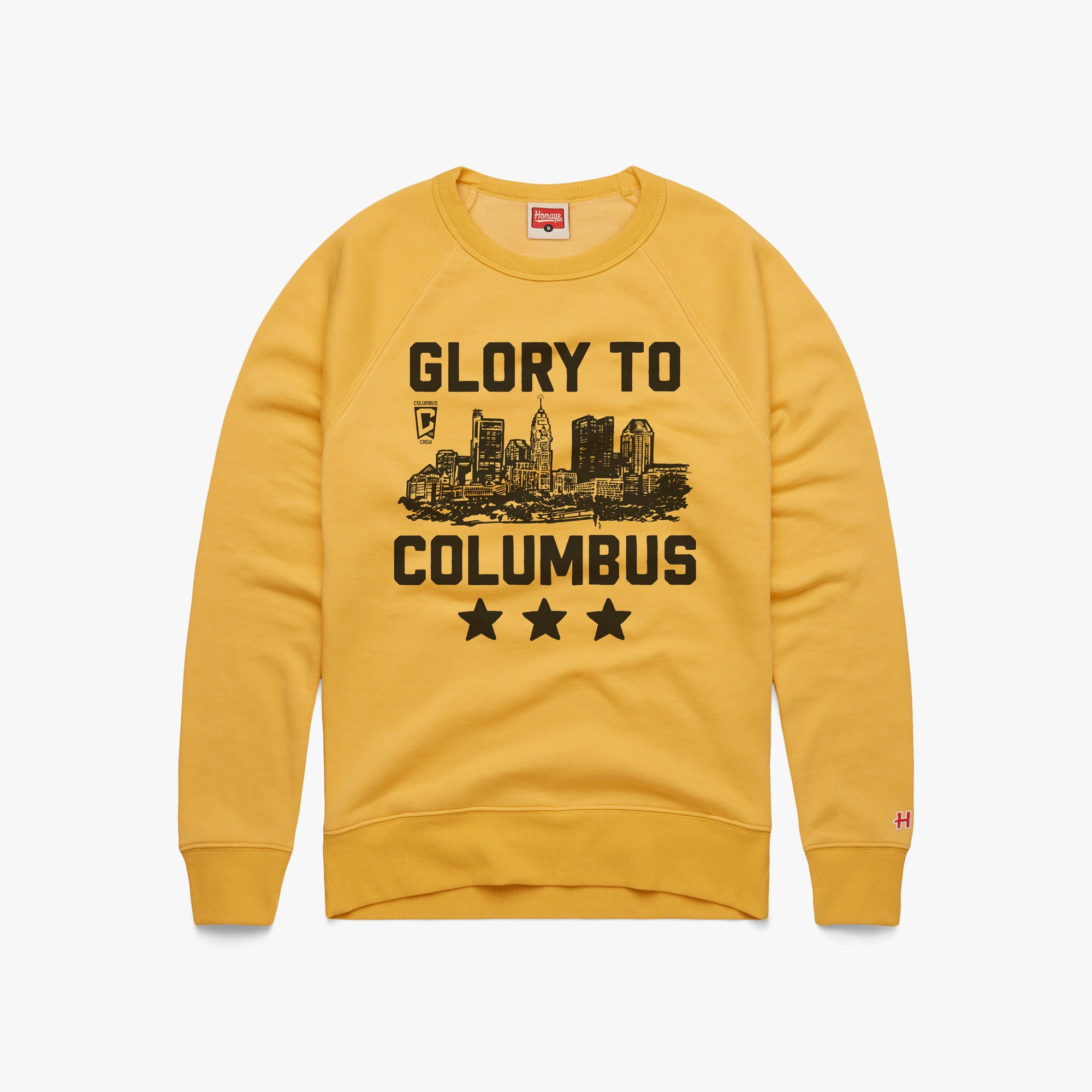 Columbus Crew Glory To Columbus Skyline Crewneck Professional Cheap Pice