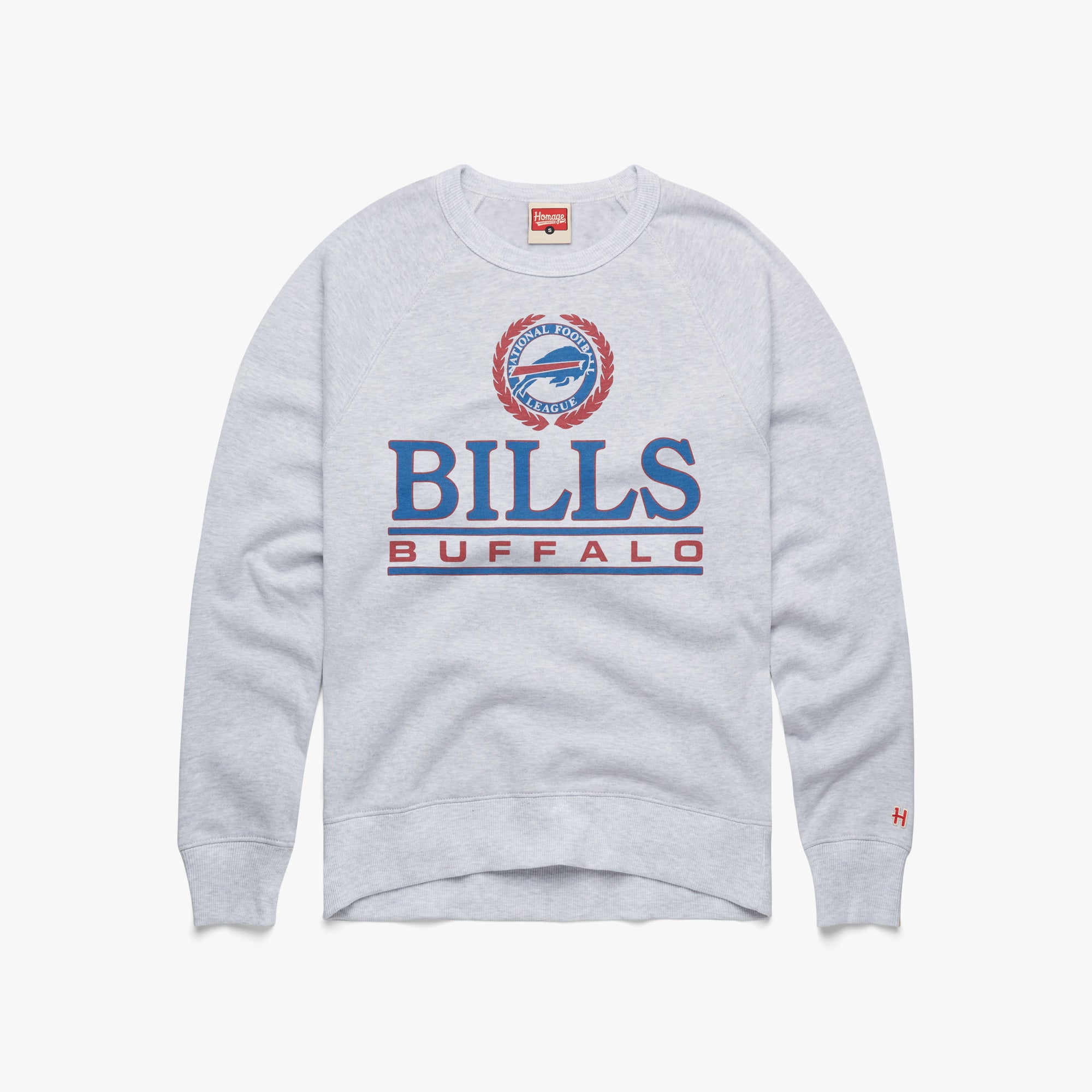 Buffalo Bills Crest Crewneck Fake Cheap Online