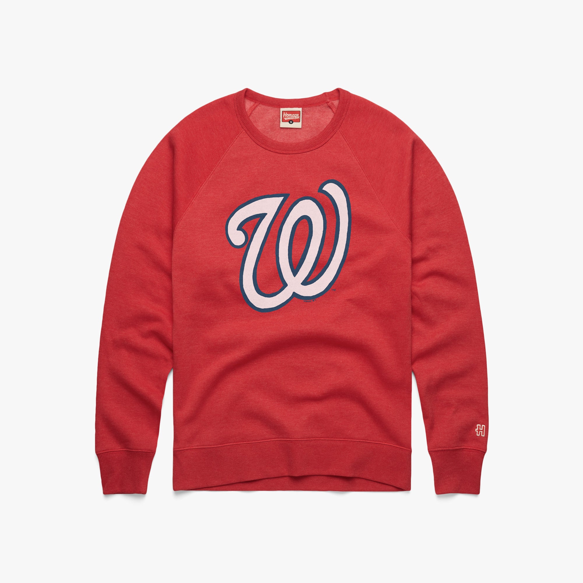 Washington Nationals Cap Logo '24 Crewneck Discount Many Kinds Of