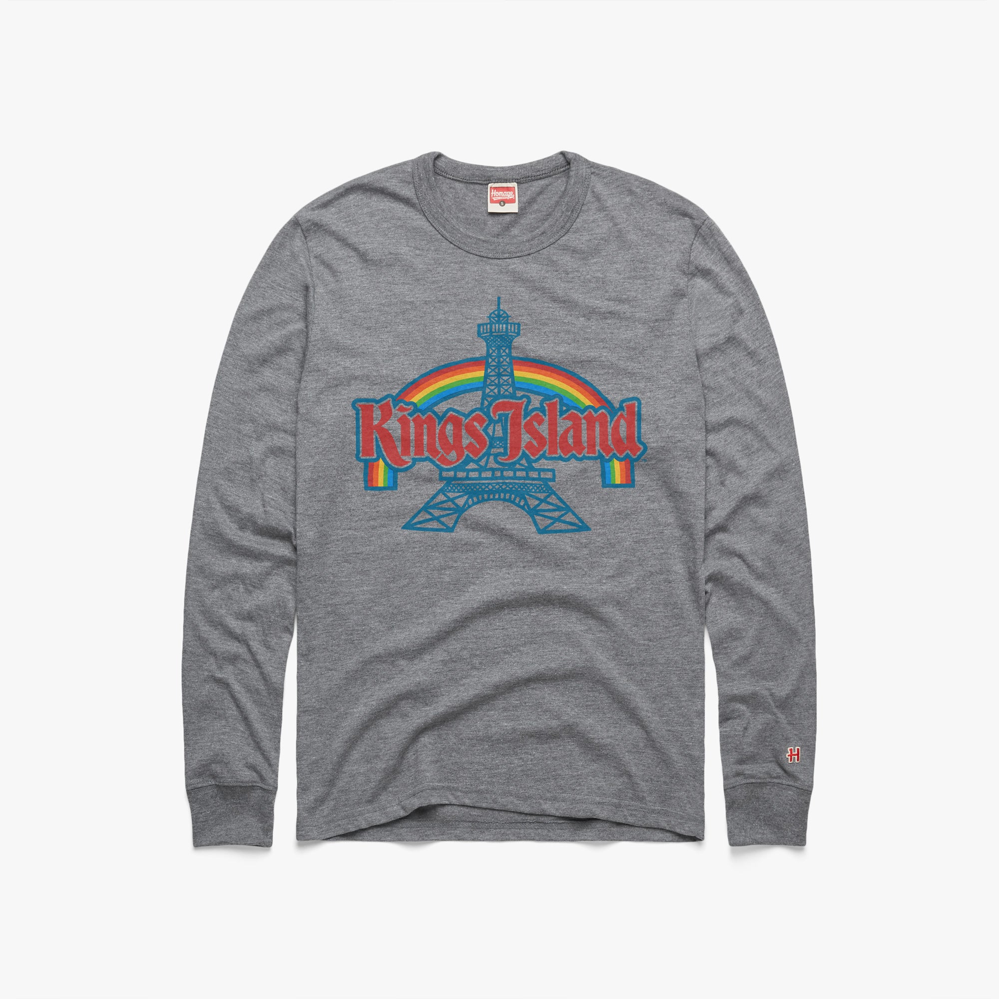 Kings Island Eiffel Tower Long Sleeve Tee Big Discount Online