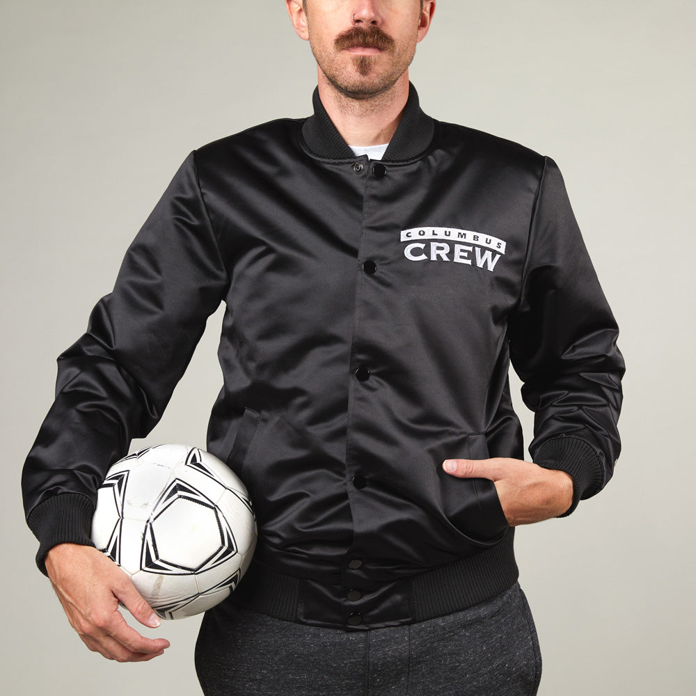 Columbus Crew Heavyweight Satin Jacket Clearance Pirce Sale