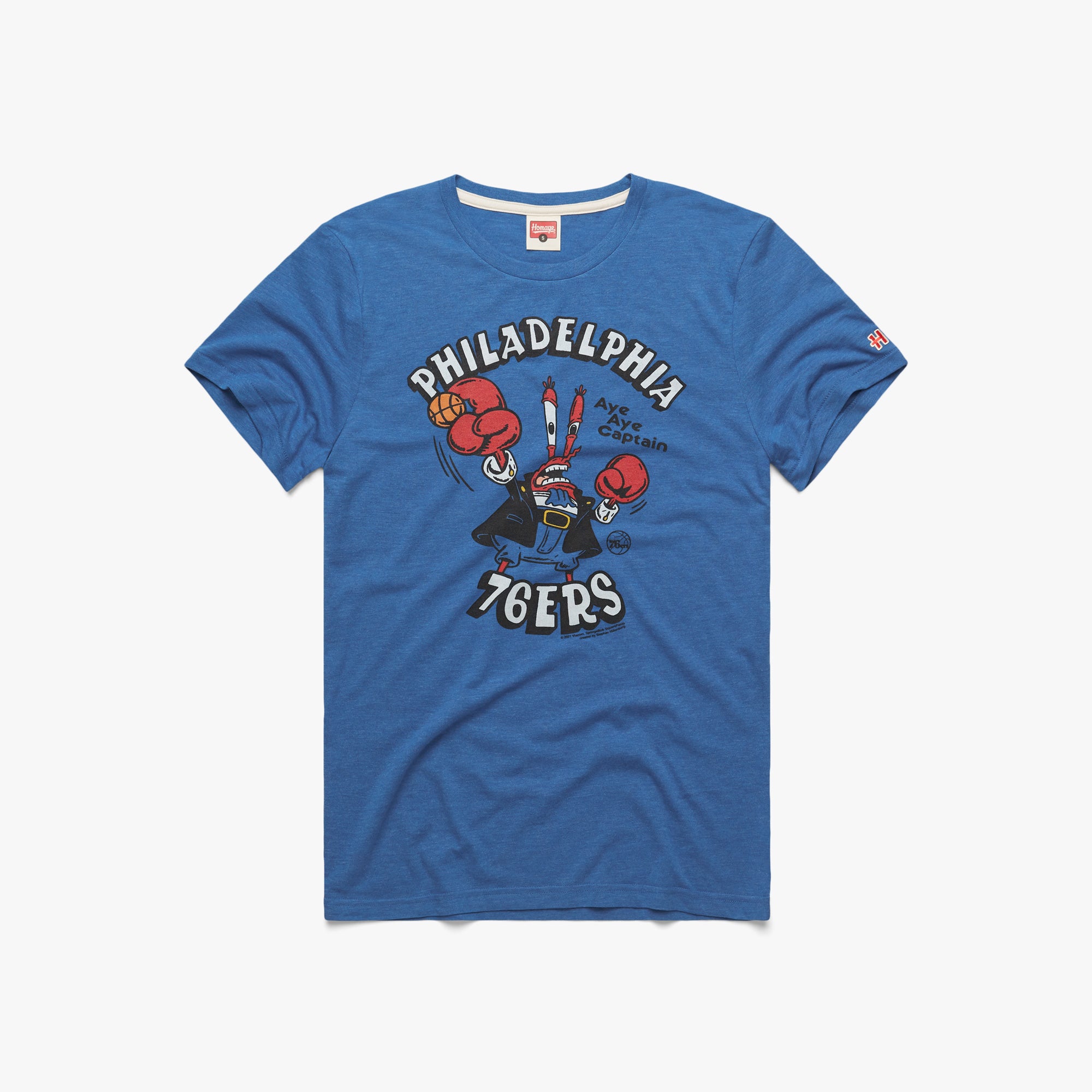 SpongeBob Mr. Krabs X Philadelphia 76ers Outlet Fashion Style