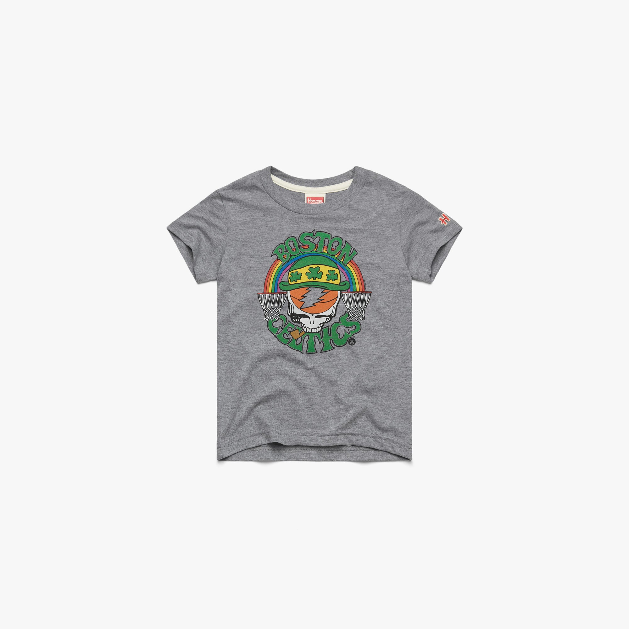 Youth NBA x Grateful Dead x Celtics Skull Discount Fashion Style