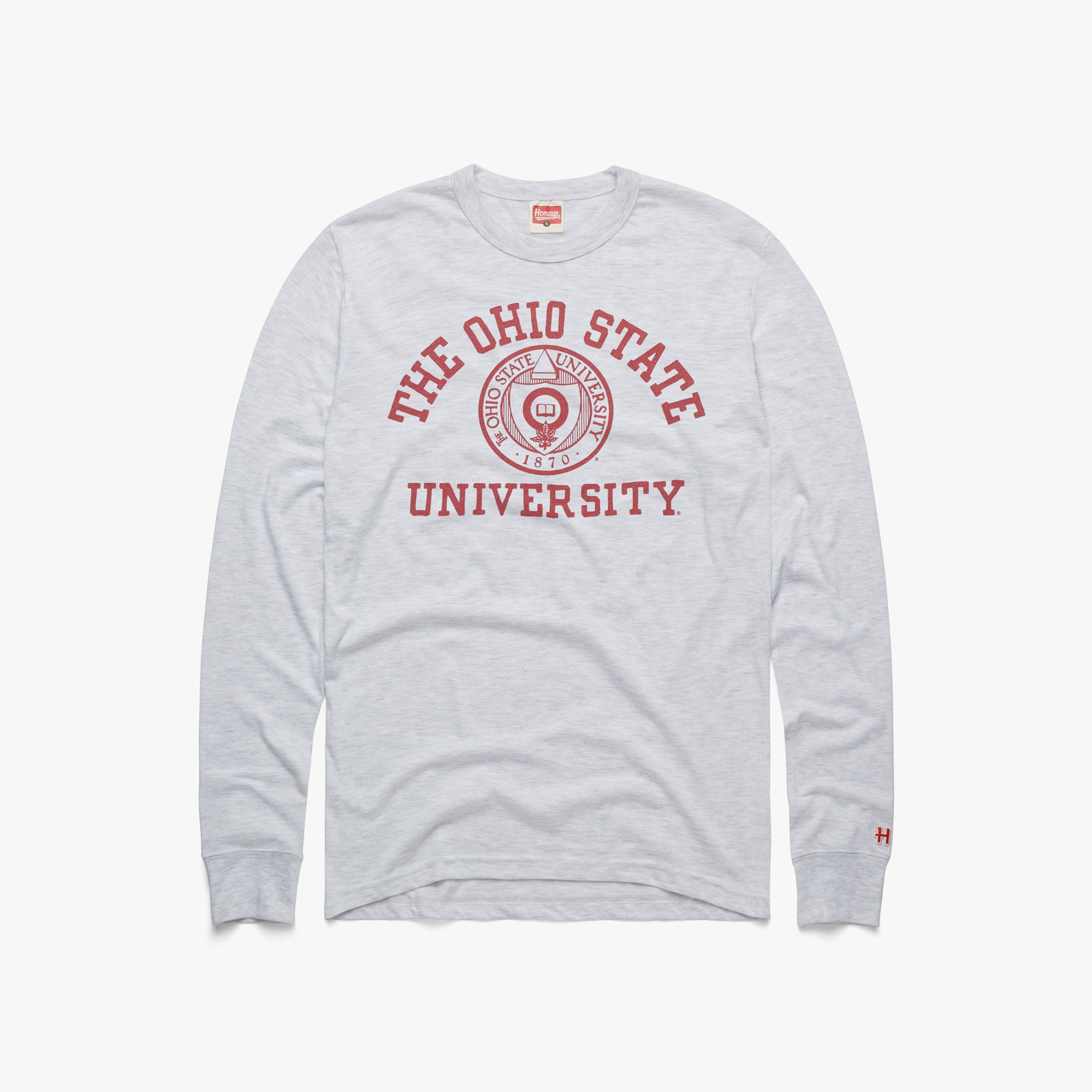 Seal Of The Ohio State University Long Sleeve Tee Discount Best Place