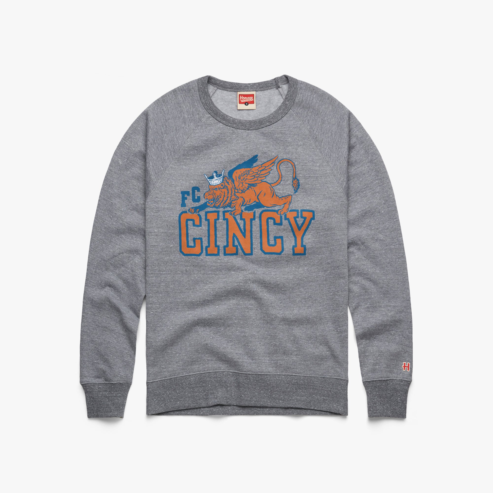 FC Cincy Lion And Crown Crewneck Extremely Cheap Pice