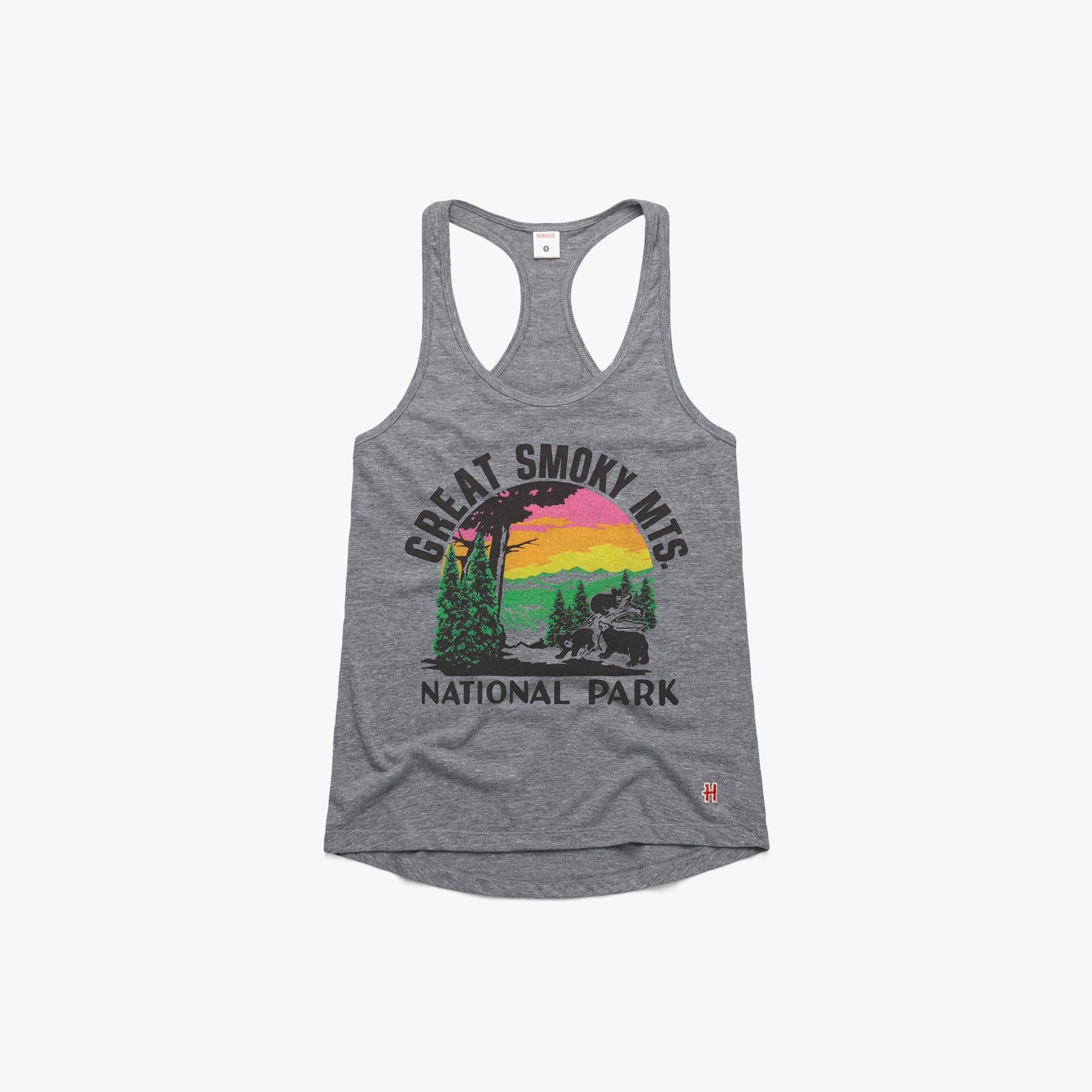 Women's Great Smoky Mountains National Park Racerback 2025 New Sale Online