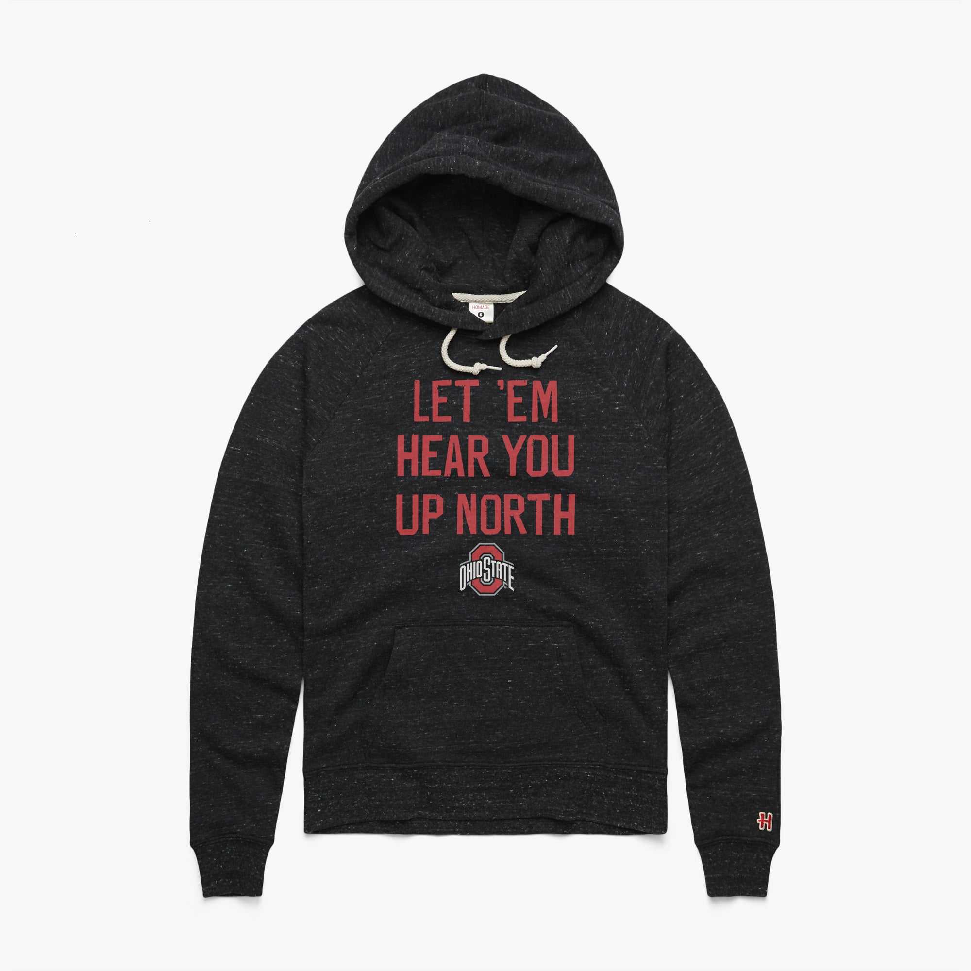 Women's Let 'Em Hear You Up North Hoodie Pay With Visa