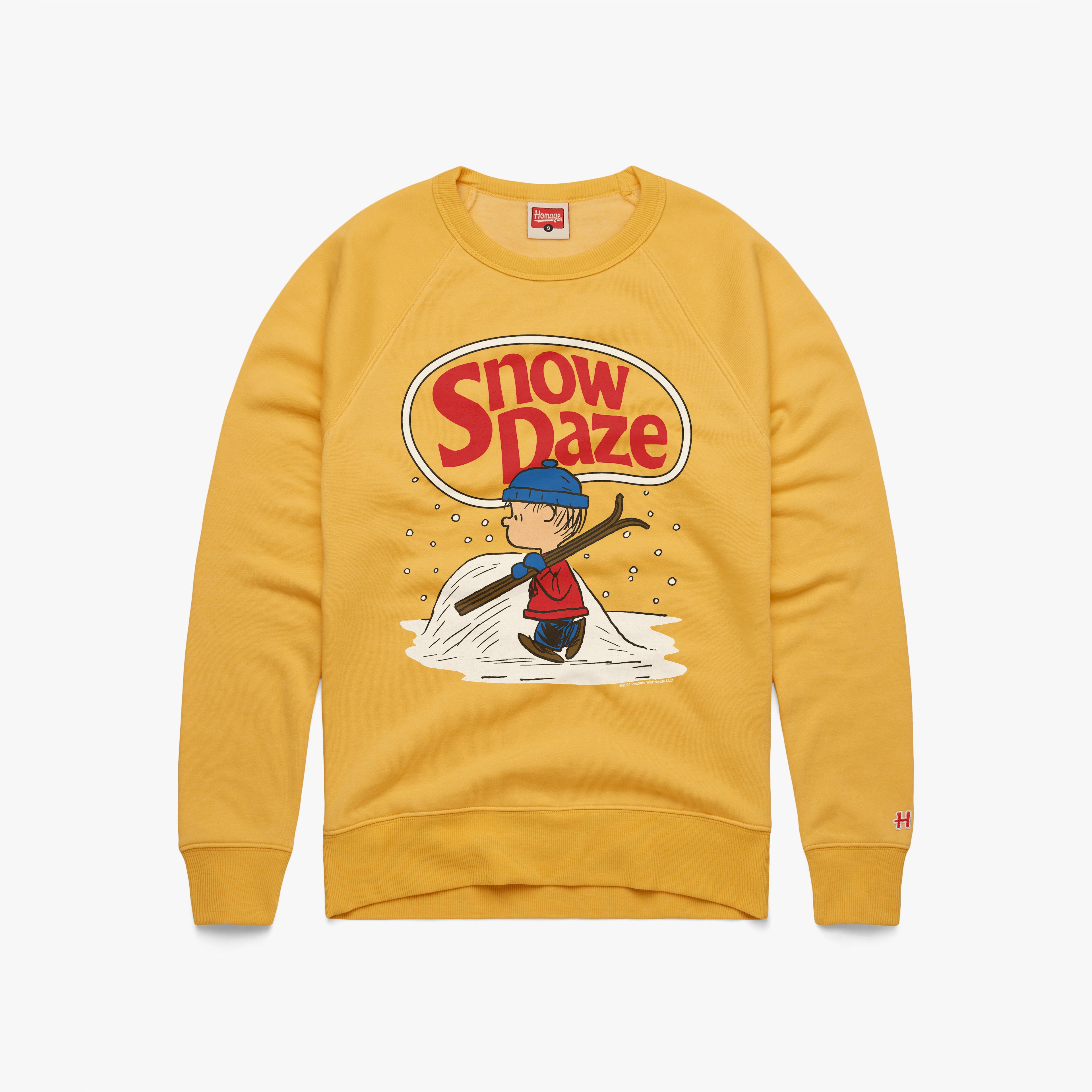 Peanuts Linus Snow Daze Crewneck Buy Cheap Best Place