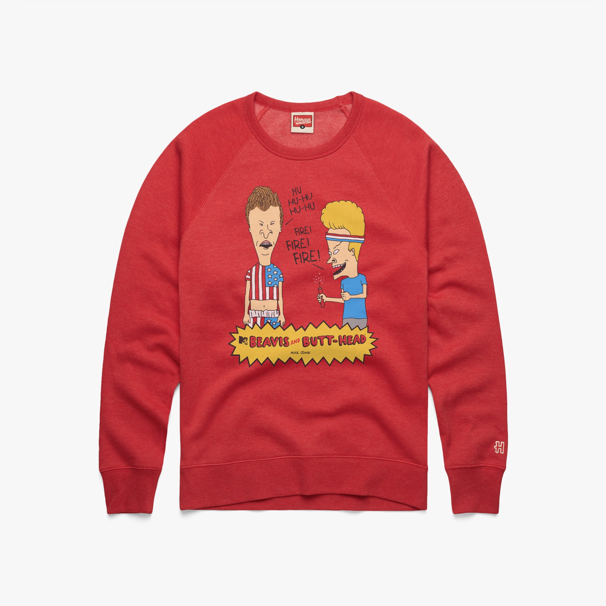 Beavis And Butt-Head Fireworks Crewneck Footlocker Pictures