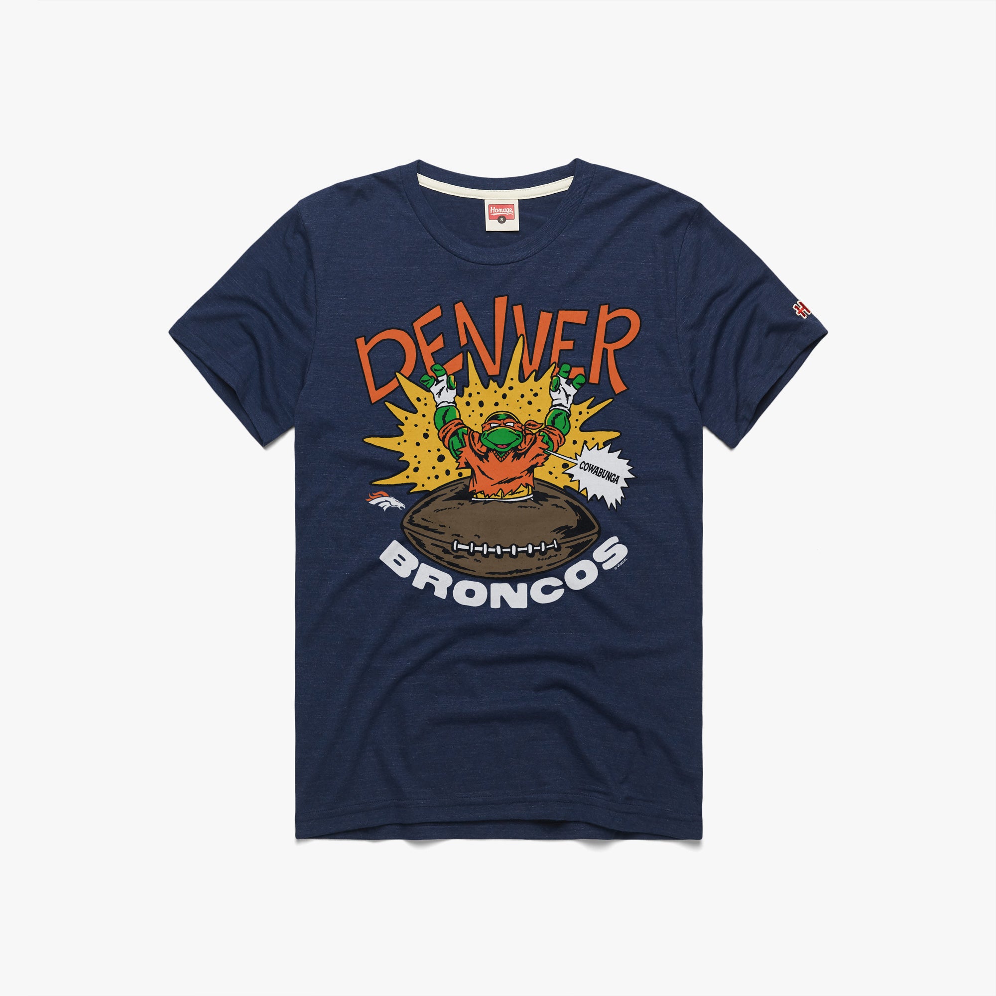 TMNT Michelangelo x Denver Broncos Free Shipping 100% Original