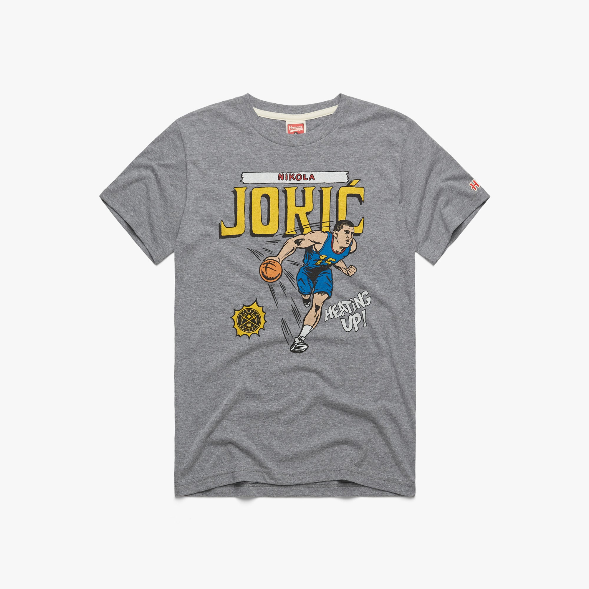 Denver Nuggets Comic Book Nikola Jokic Cheap Fashionable