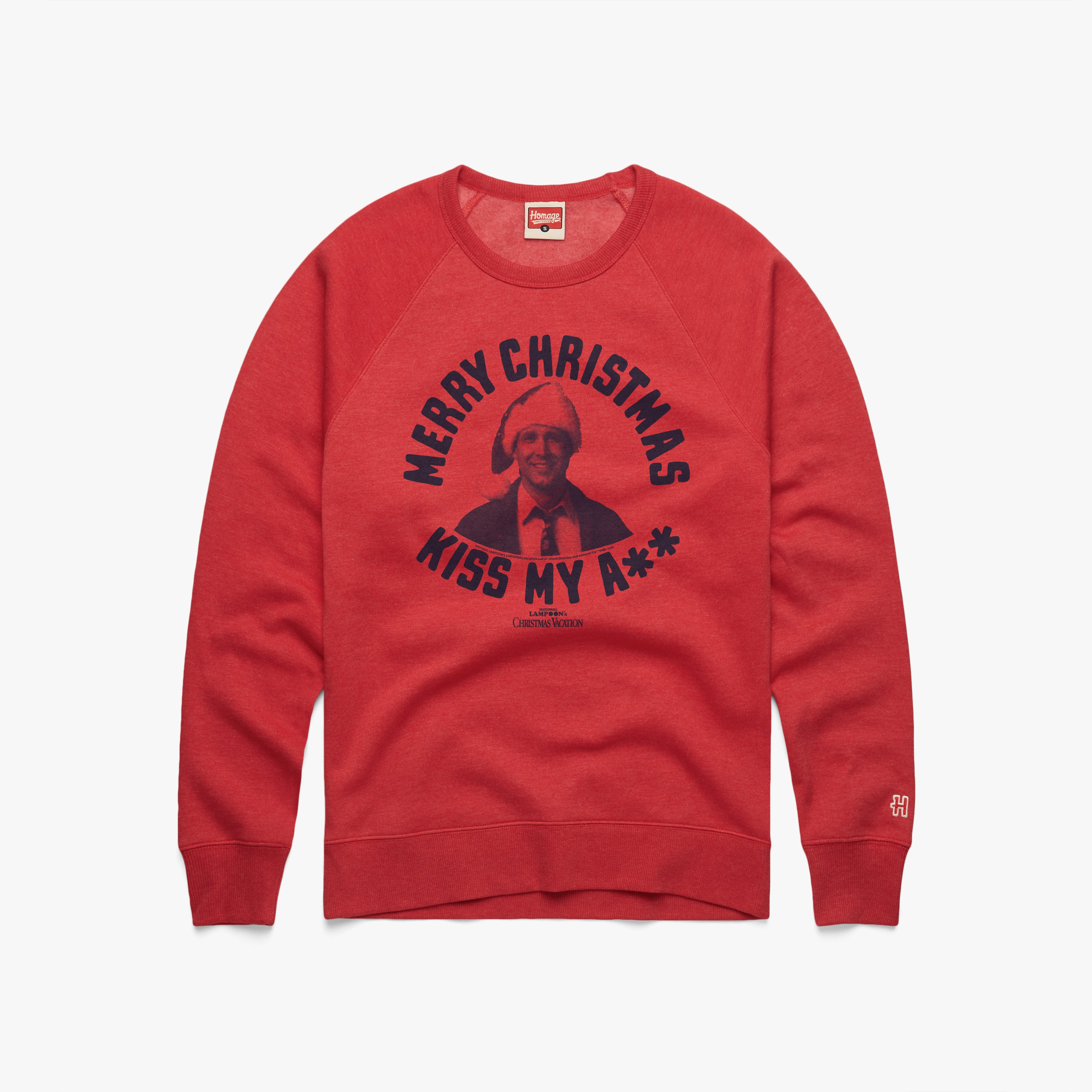 Merry Christmas Kiss My Ass Crewneck Discount Best Place