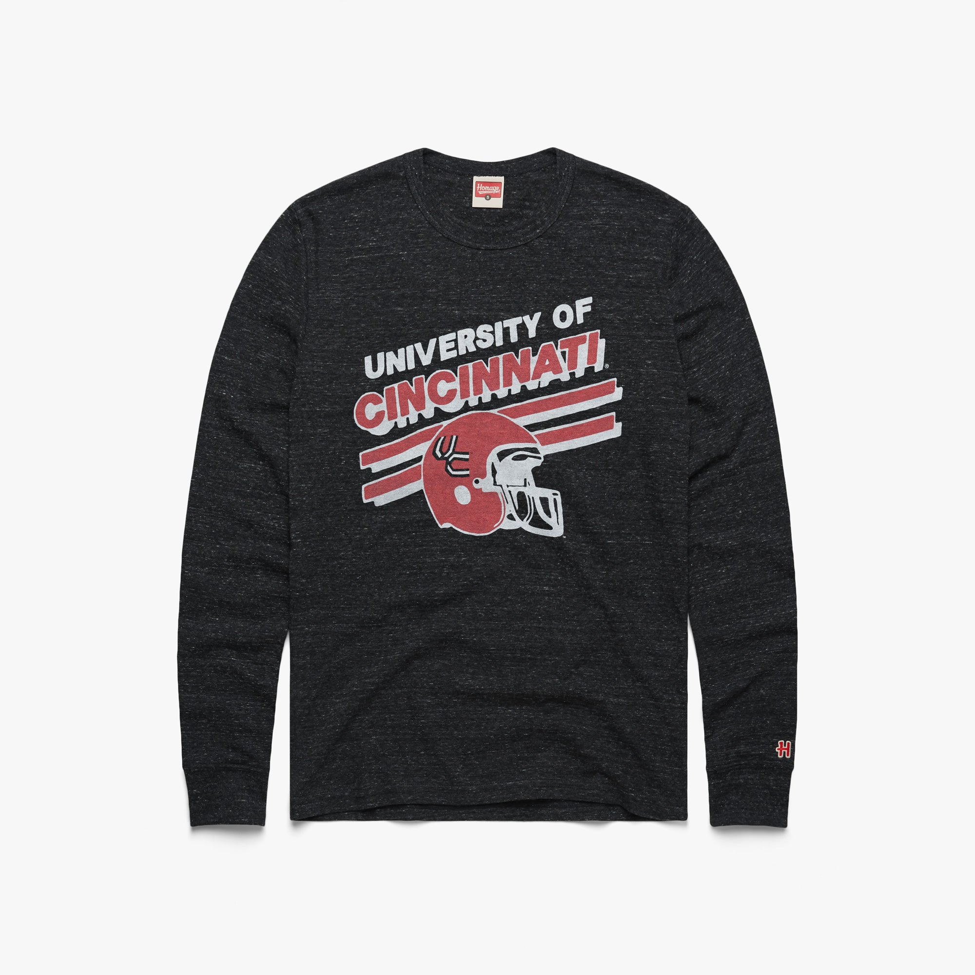 U Of Cincinnati Football Long Sleeve Tee In China For Sale