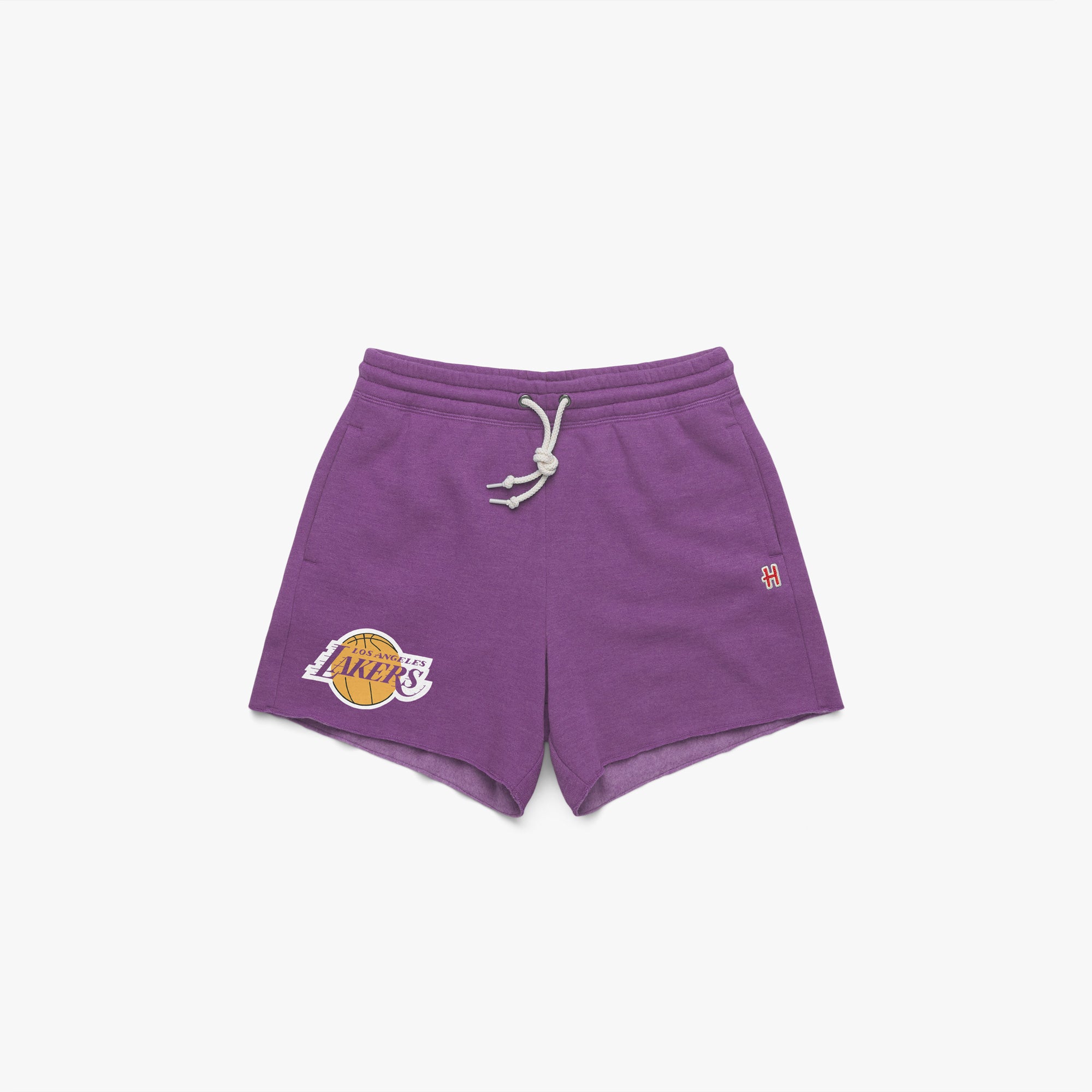 Women's Los Angeles Lakers Logo Sweat Shorts Free Shipping Online