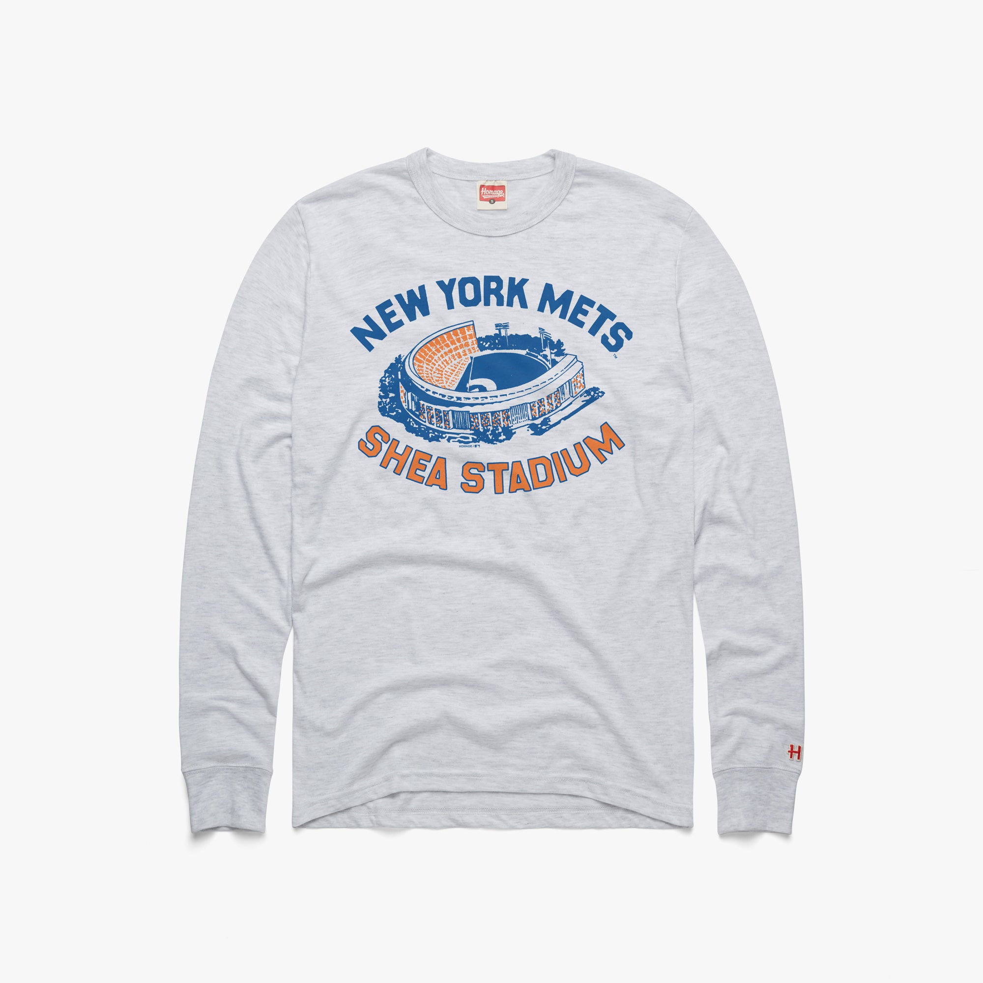 New York Mets Shea Stadium Long Sleeve Tee Sale Latest