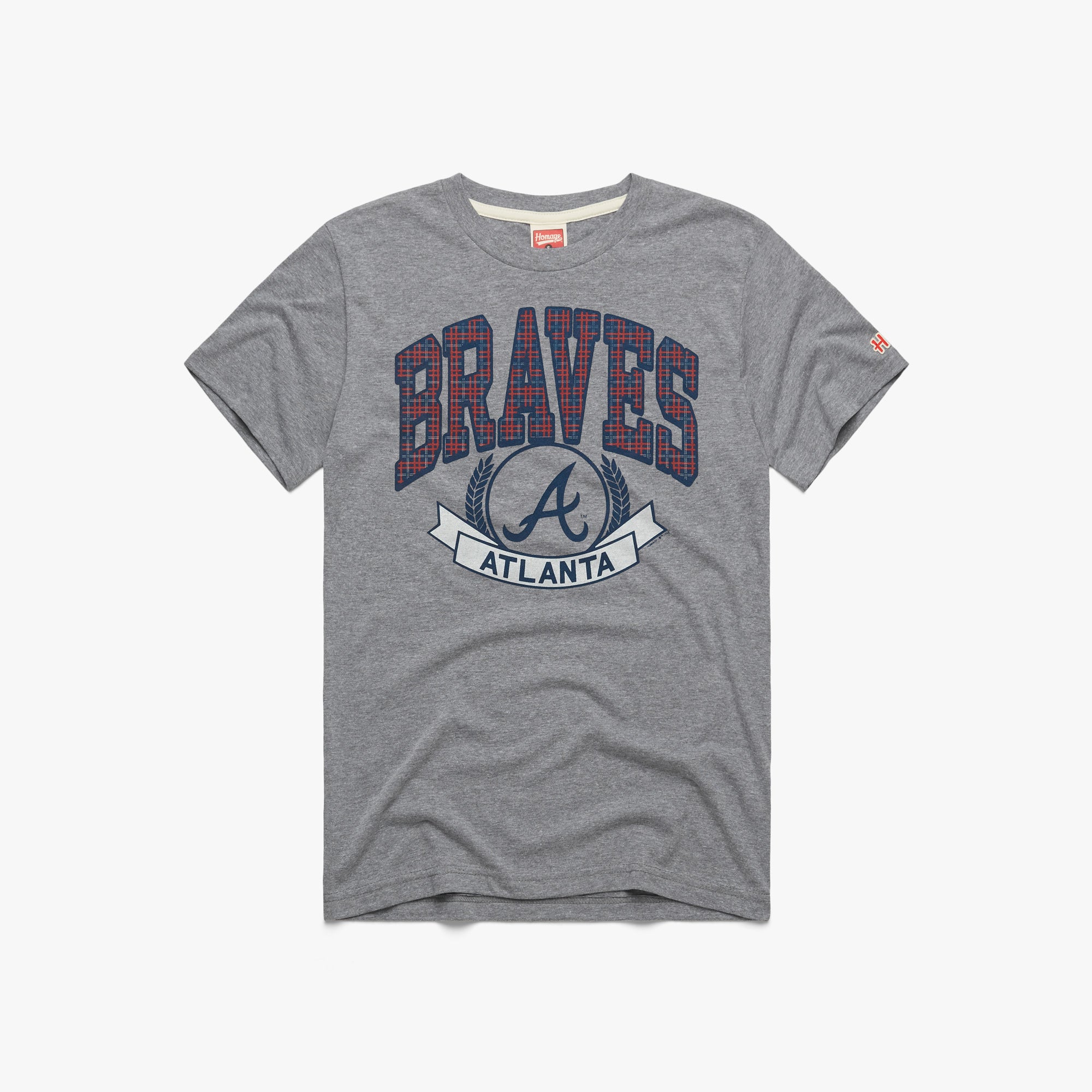 Atlanta Braves Plaid View