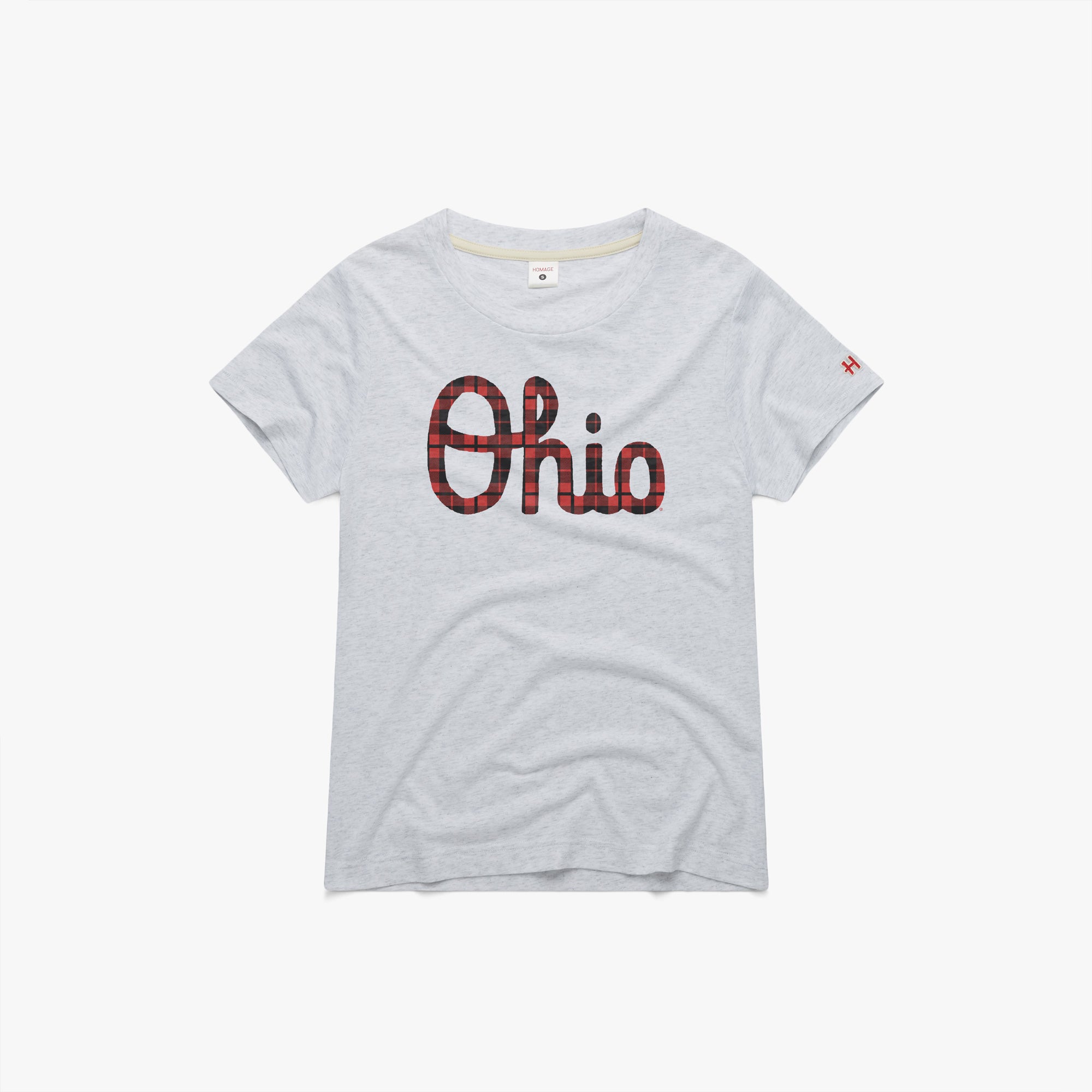 Women's Script Ohio Plaid Cheapest Pice