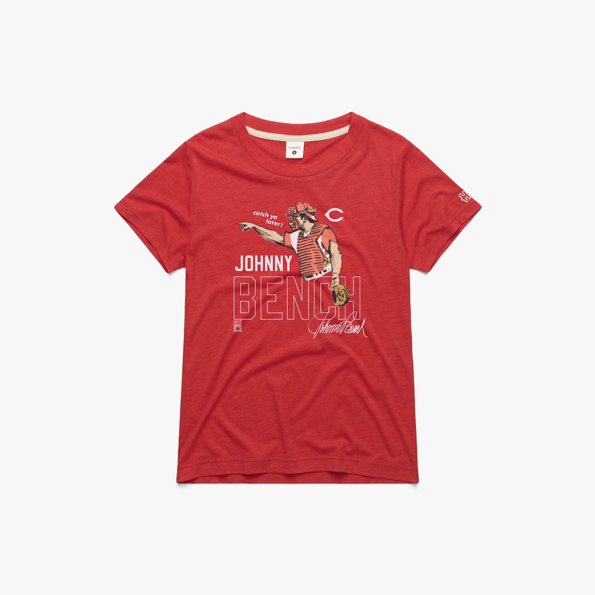 Women's Johnny Bench Reds 2025 Cheap Pice