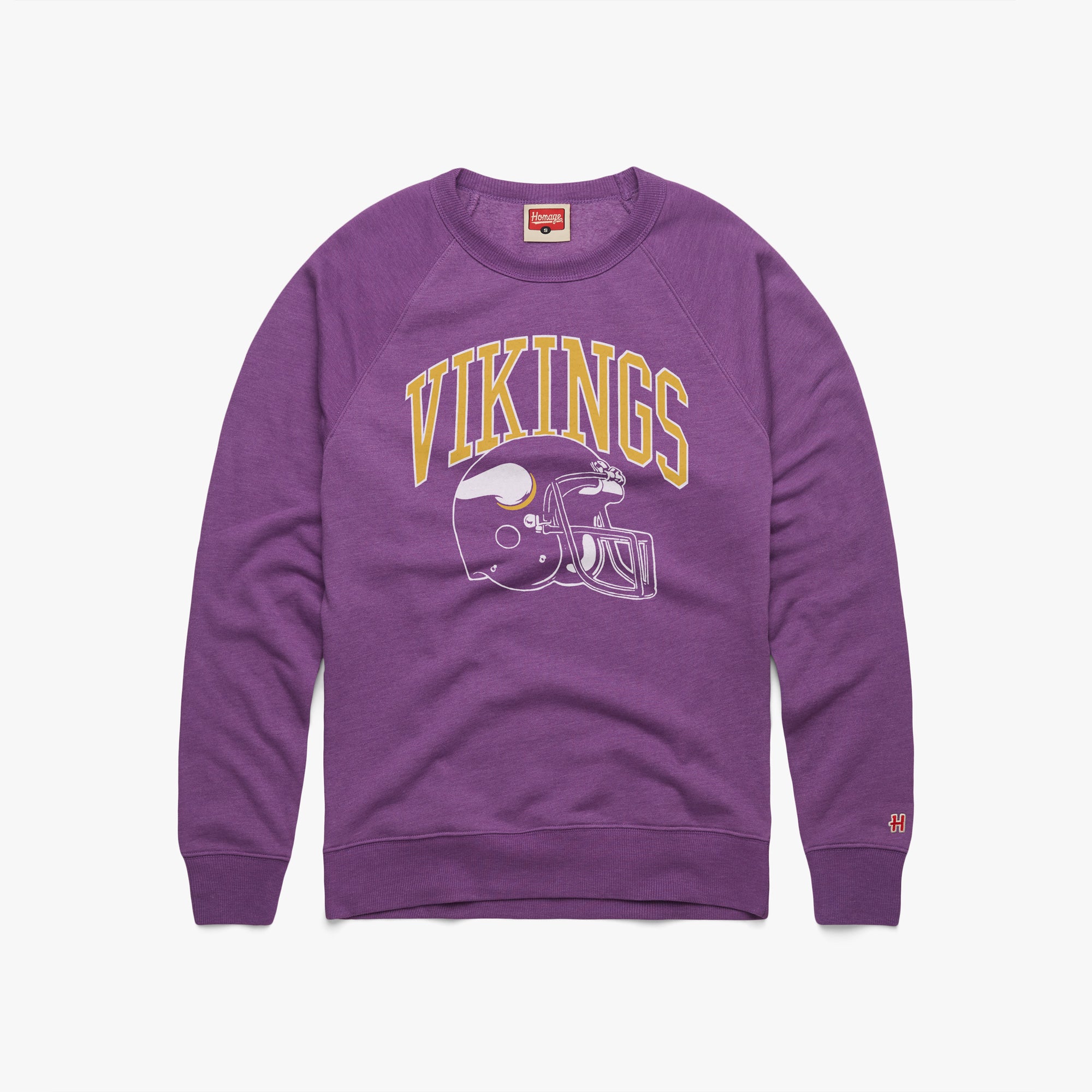 Minnesota Vikings Helmet Crewneck Clearance Largest Supplier