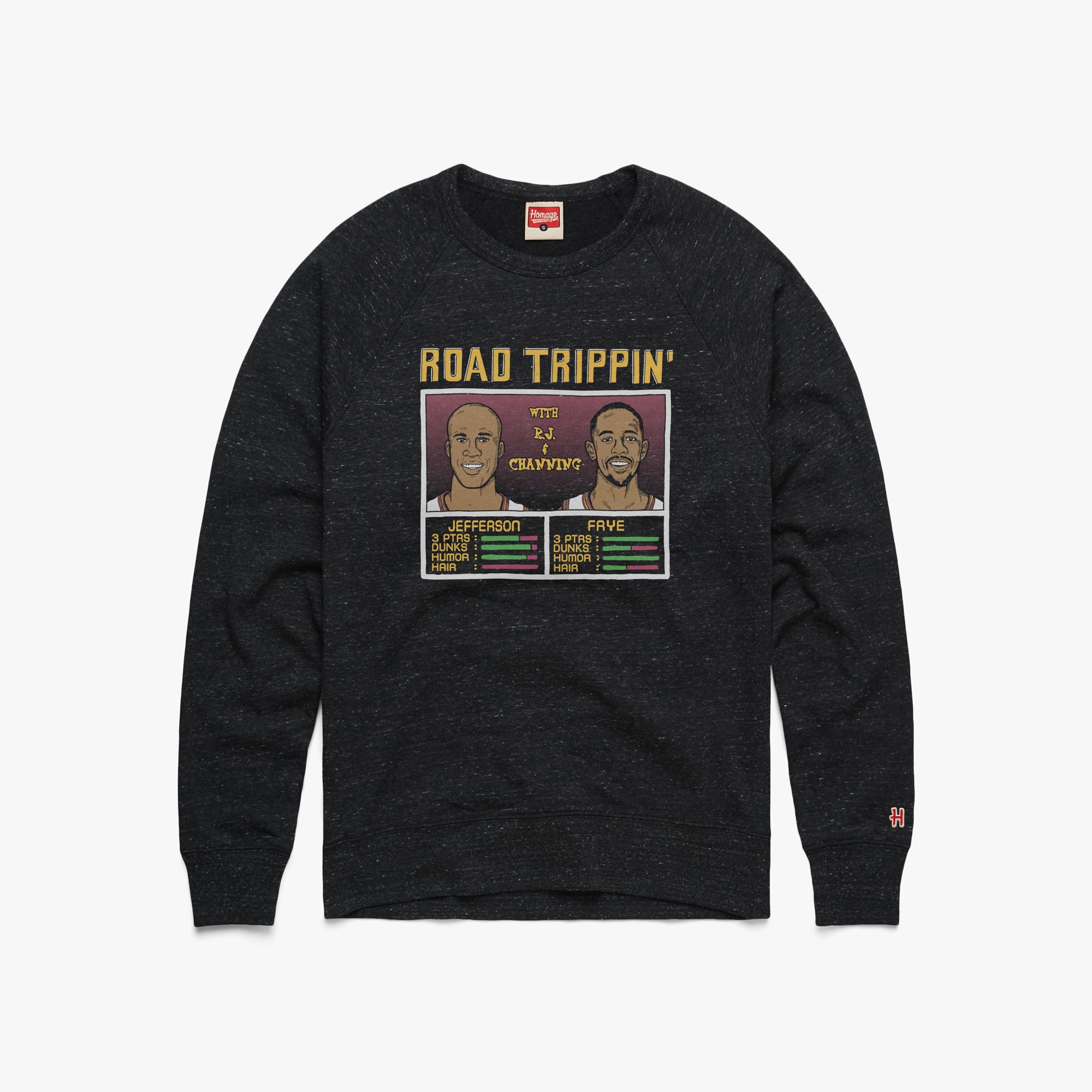 Road Trippin' Jam Jefferson And Frye Crewneck Discount Cheap