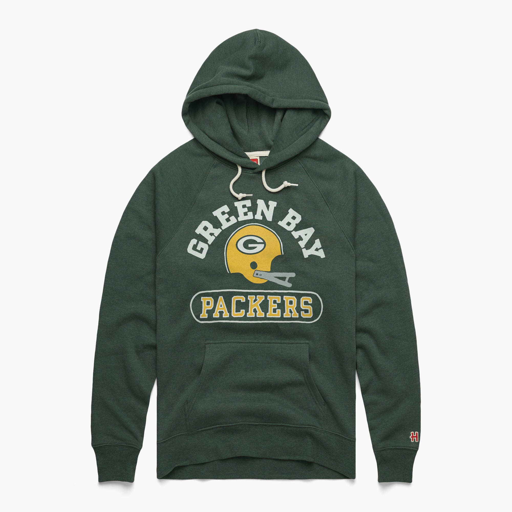 Green Bay Packers Throwback Helmet Hoodie Cheap Get Authentic