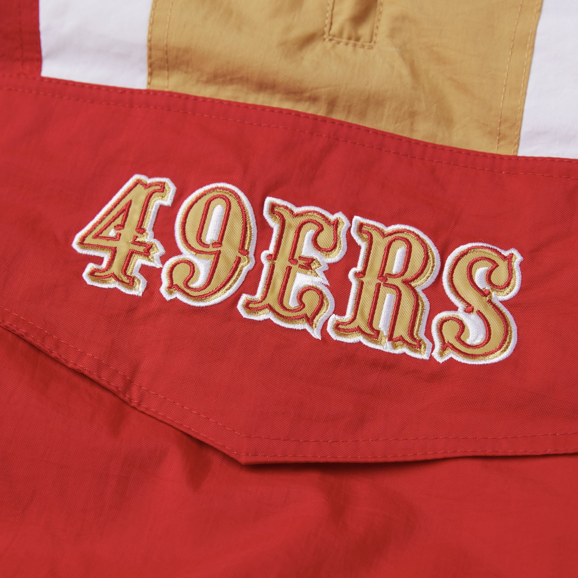 HOMAGE X Starter 49ers Pullover Jacket Free Shipping Cheap