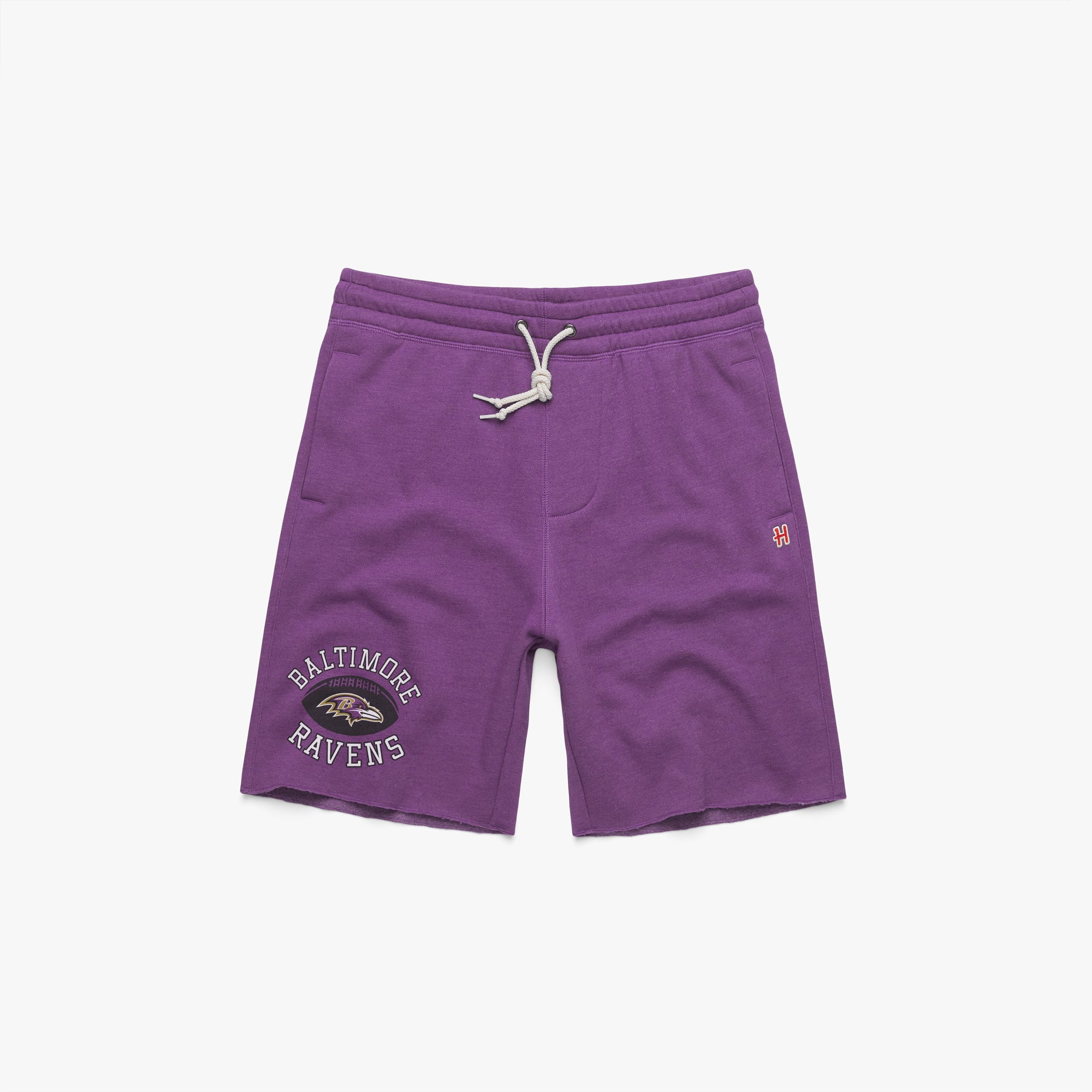 Baltimore Ravens Pigskin Sweat Shorts Sale Low Shipping Fee